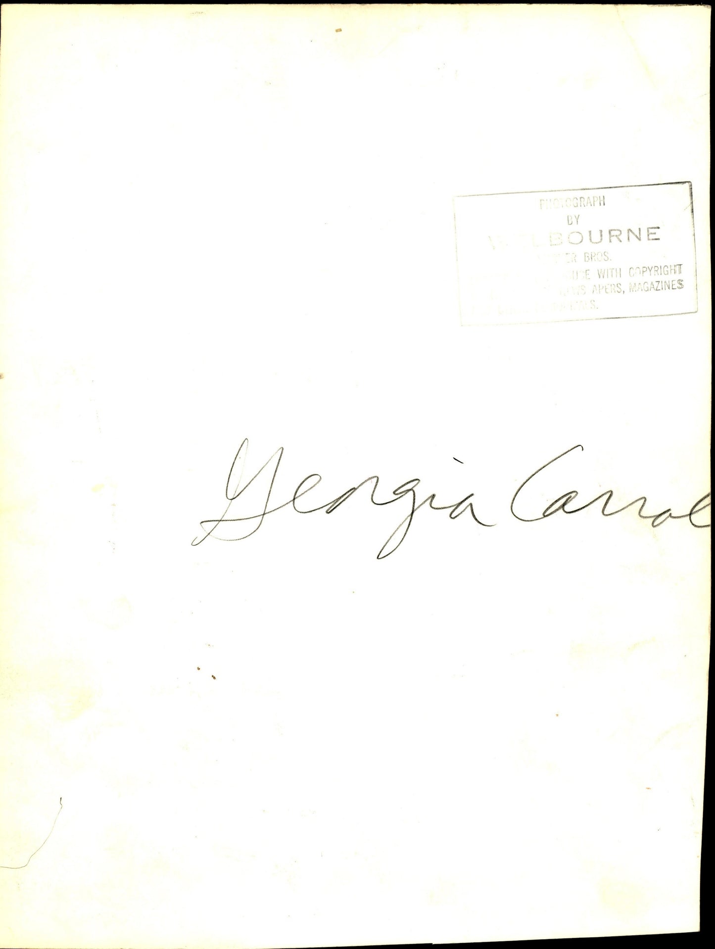 Georgia Carroll Headshot (oversize) Georgia Carroll oversize Photographer Stamped Welbourne