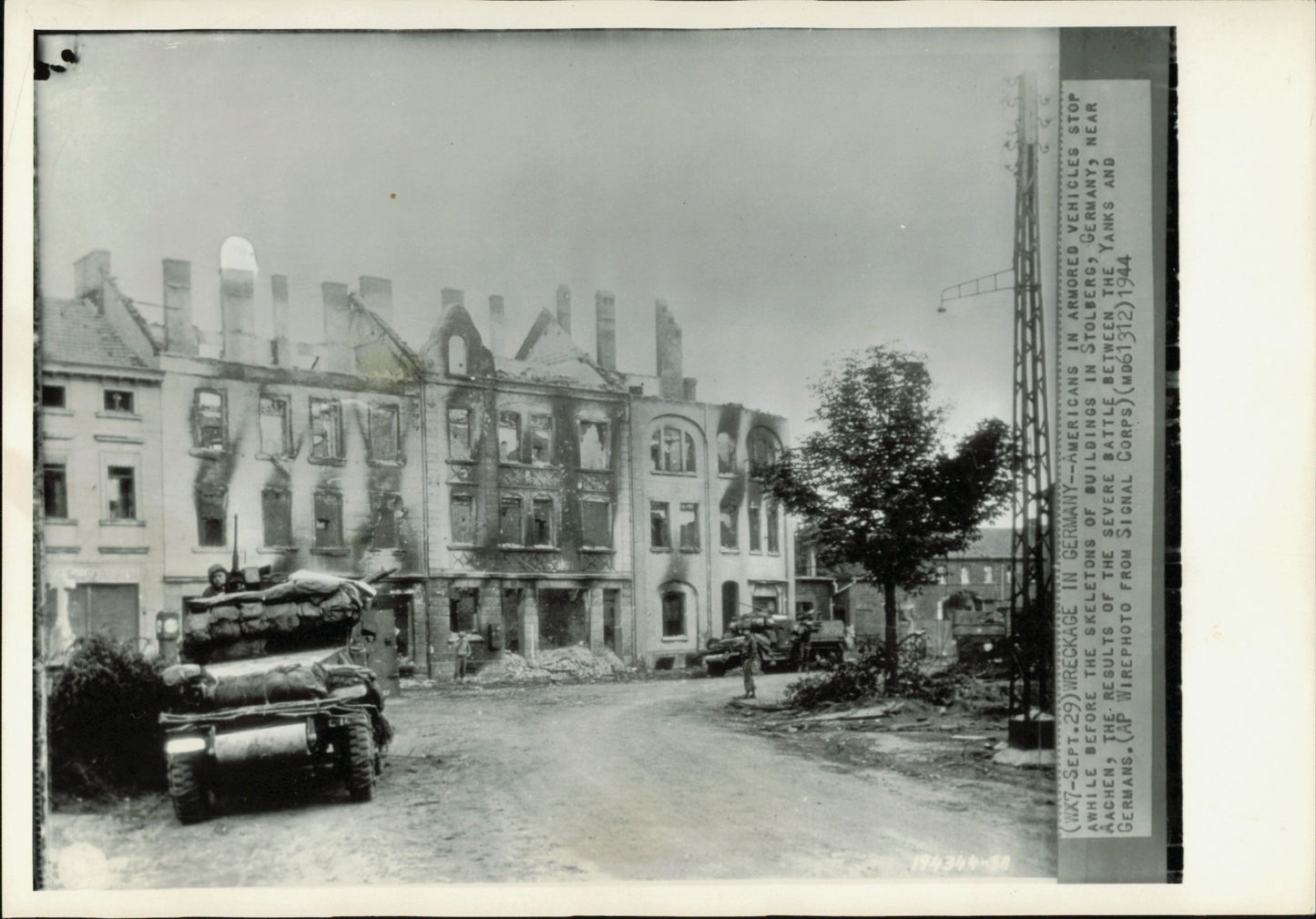 WWII Photos, European Theater Collection (1942-1944) (11 Vintage Oversized Prints) Aachen Alsace Arctic Sea Artillery France Genoa Germany Gressenich Hitler Military Murmansk oversize Oversized Russia Saar Tank WW2