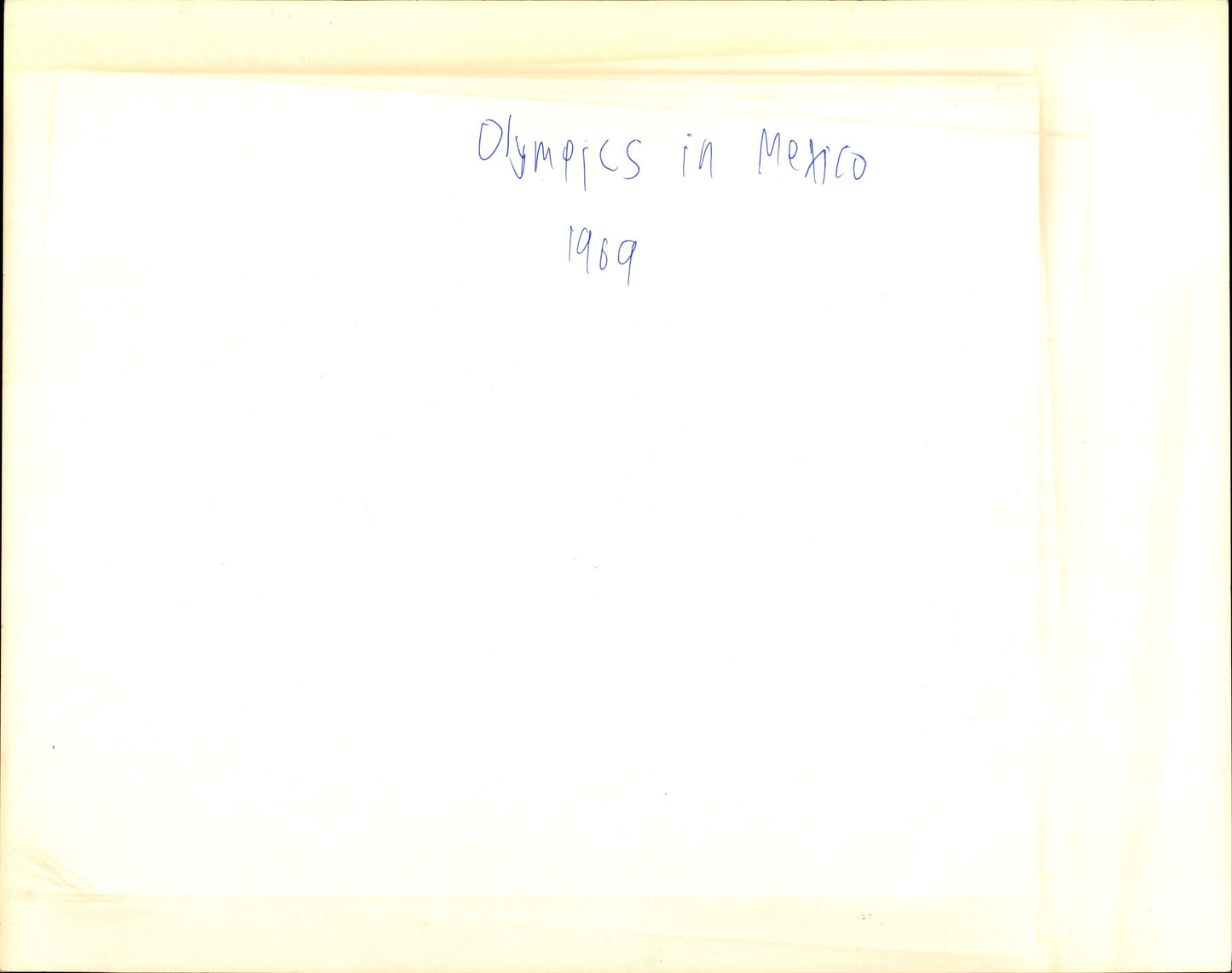 The Olympics in Mexico Film Promotional Images (1969) (18 vintage oversized images) Sports