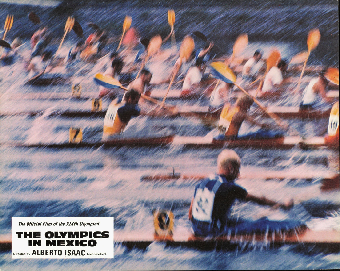 The Olympics in Mexico Film Promotional Images (1969) (18 vintage oversized images) Sports