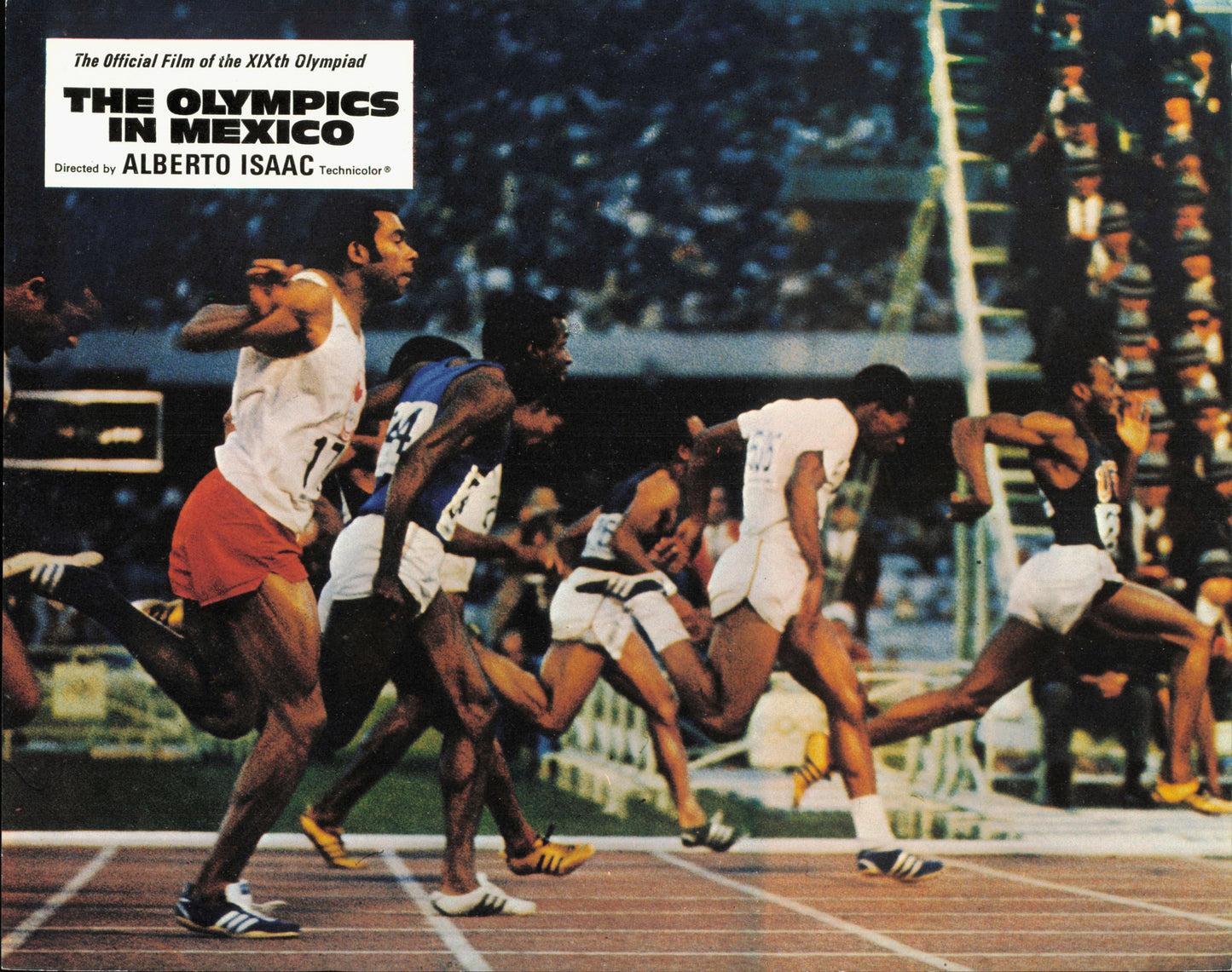 The Olympics in Mexico Film Promotional Images (1969) (18 vintage oversized images) Sports