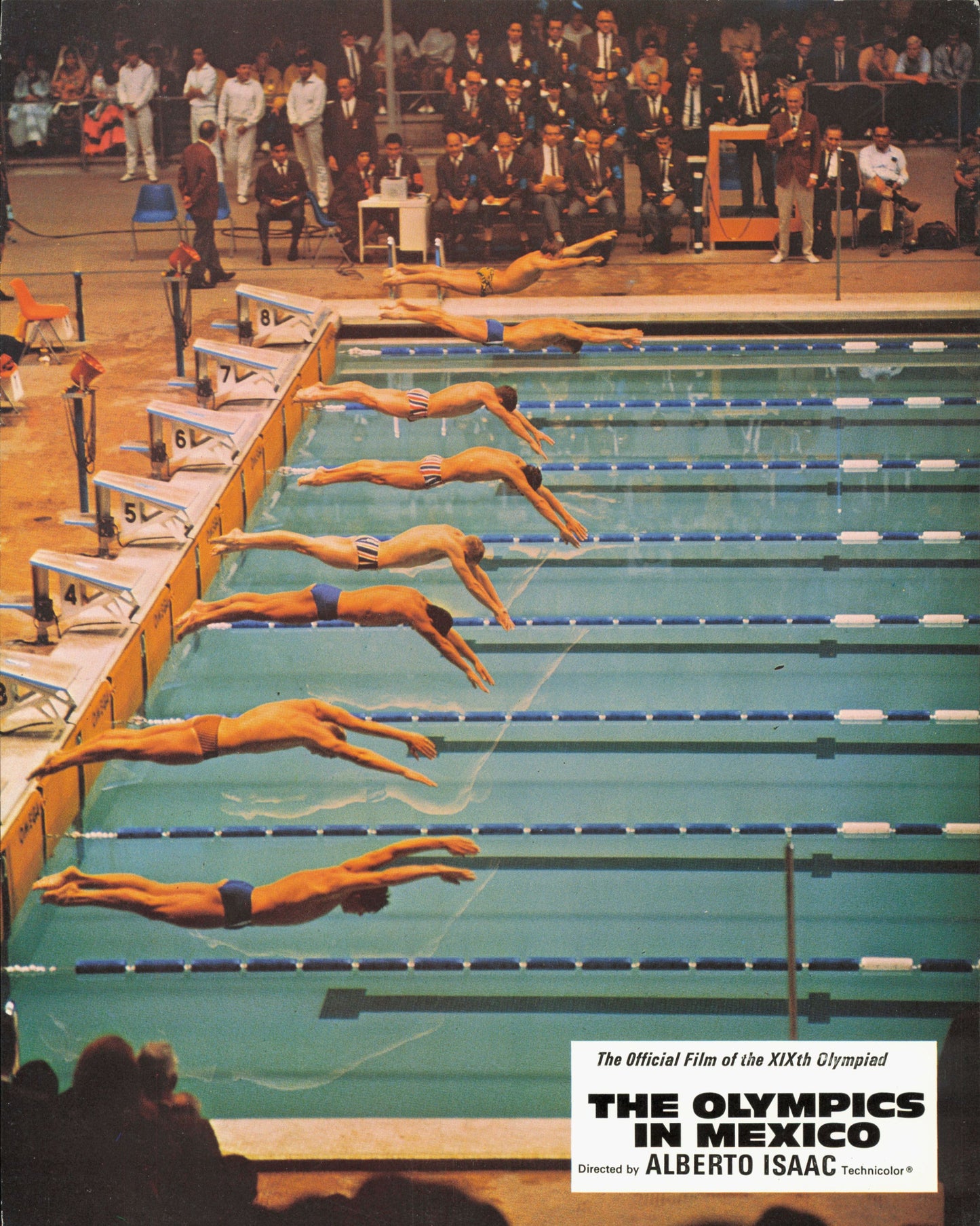 The Olympics in Mexico Film Promotional Images (1969) (18 vintage oversized images) Sports