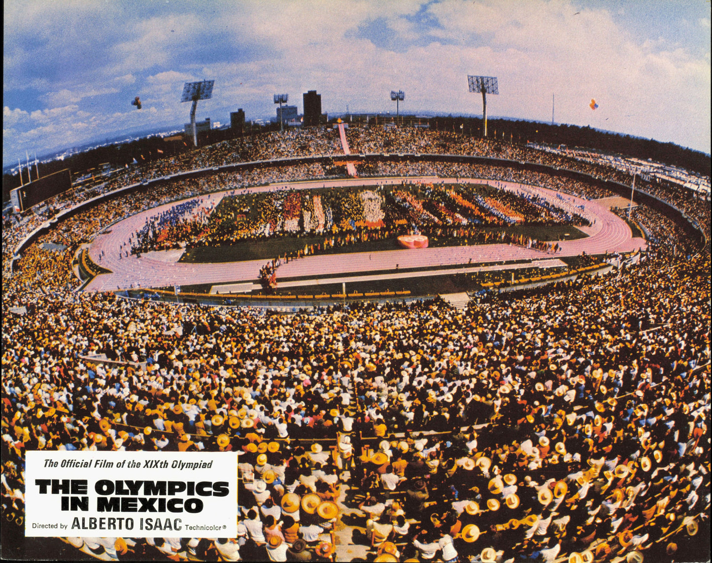 The Olympics in Mexico Film Promotional Images (1969) (18 vintage oversized images) Sports