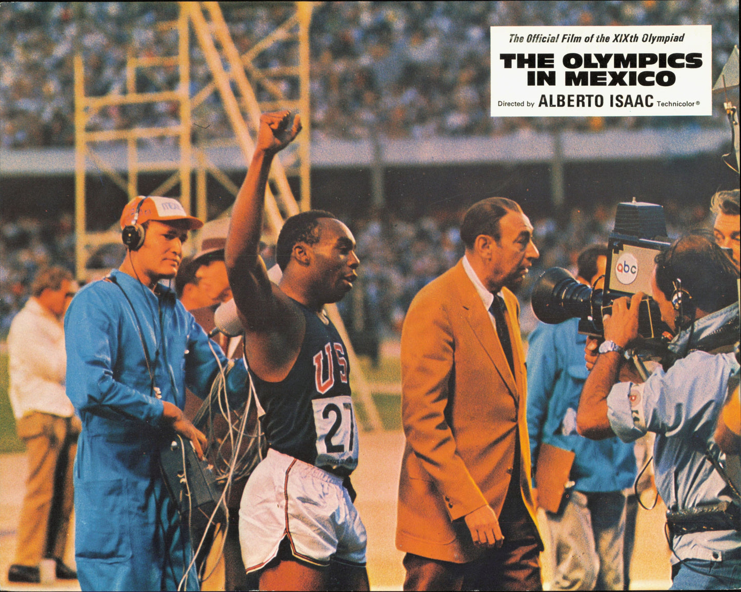 The Olympics in Mexico Film Promotional Images (1969) (18 vintage oversized images) Sports