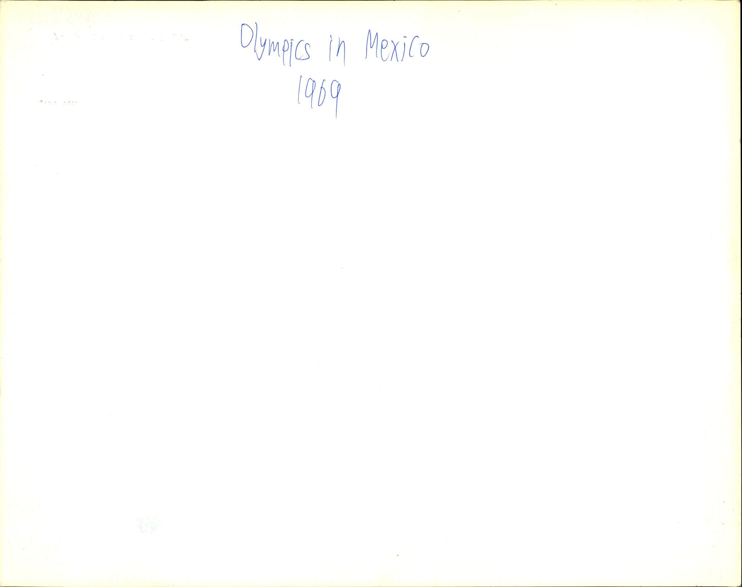 The Olympics in Mexico Film Promotional Images (1969) (18 vintage oversized images) Sports