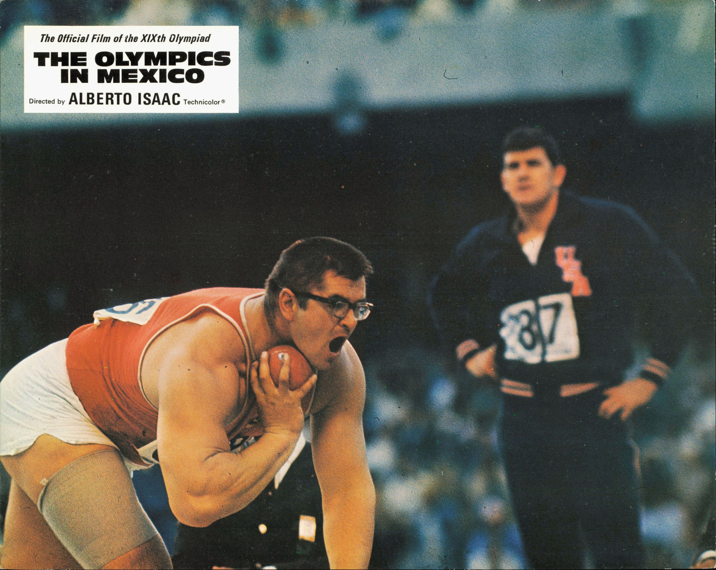 The Olympics in Mexico Film Promotional Images (1969) (18 vintage oversized images) Sports