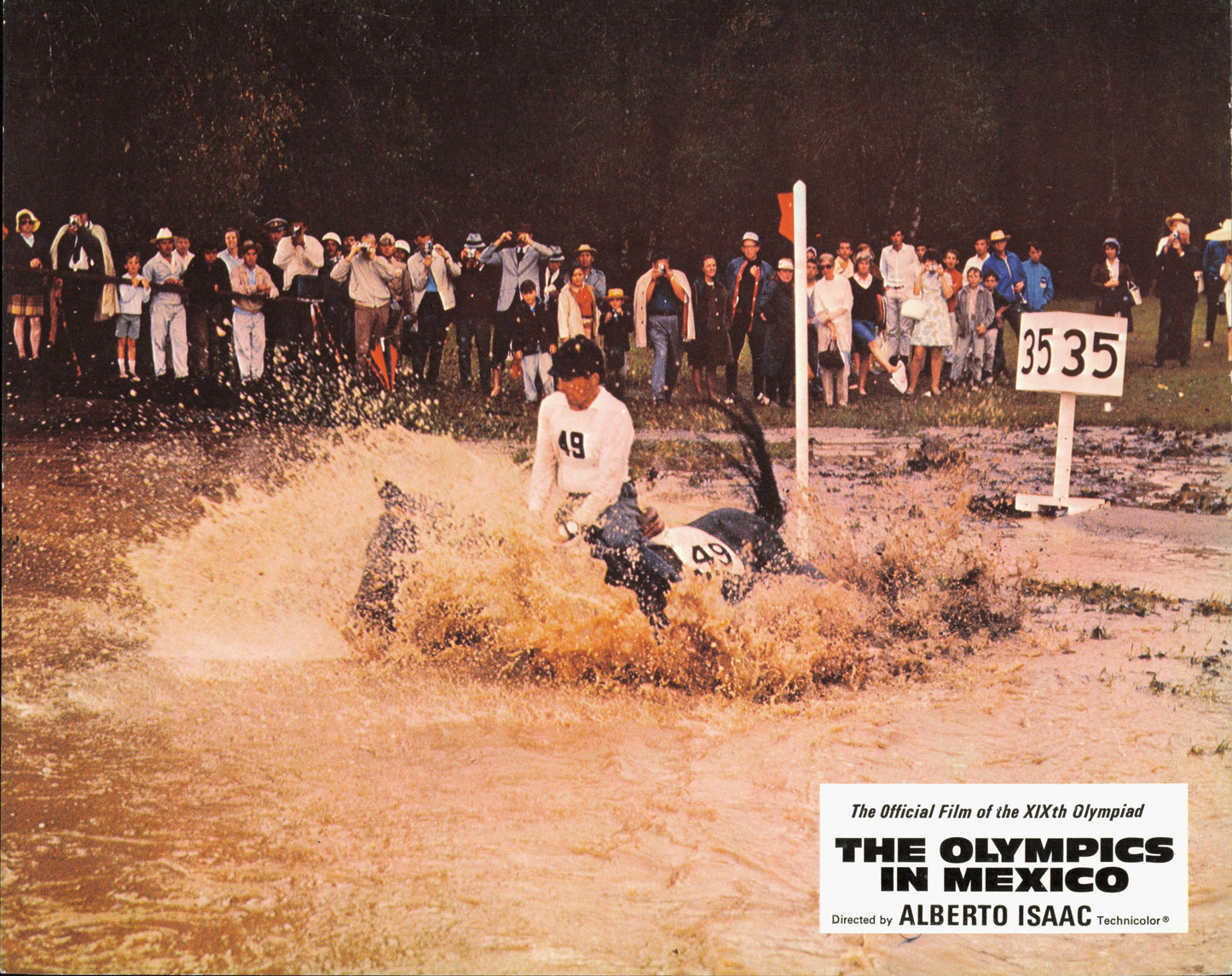 The Olympics in Mexico Film Promotional Images (1969) (18 vintage oversized images) Sports