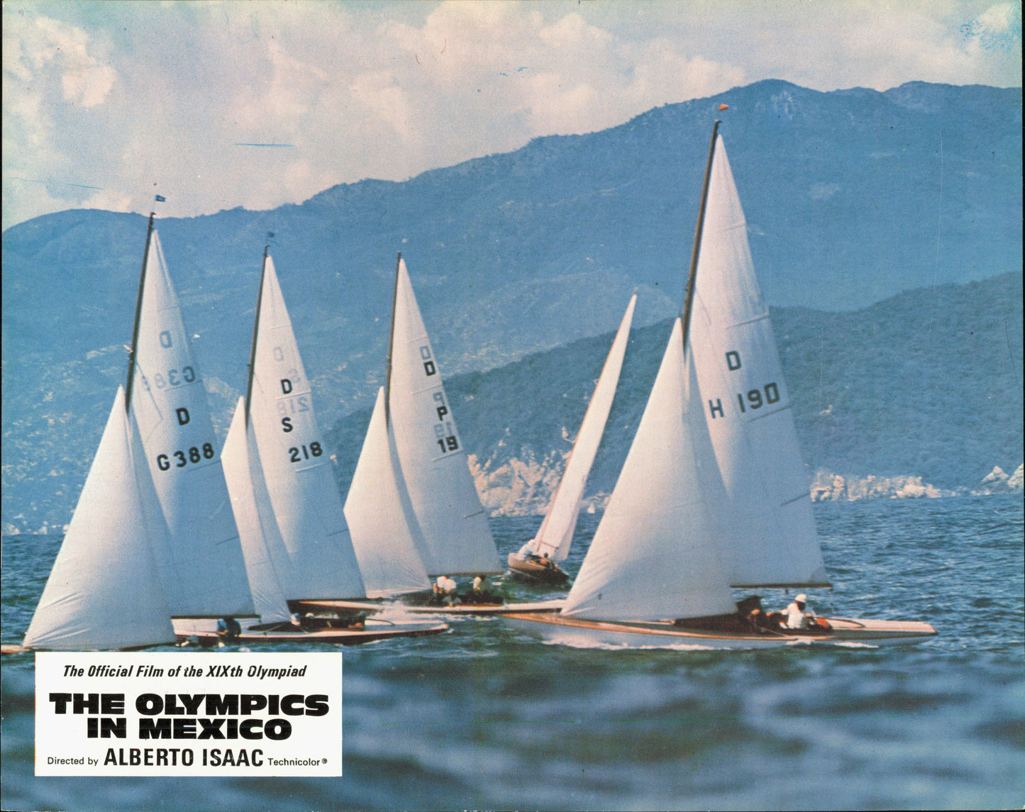 The Olympics in Mexico Film Promotional Images (1969) (18 vintage oversized images) Sports
