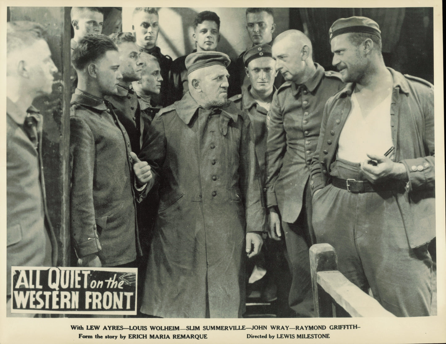 All Quiet on the Western Front (1930) Collection (7 oversized prints) Film Hollywood Military WWI