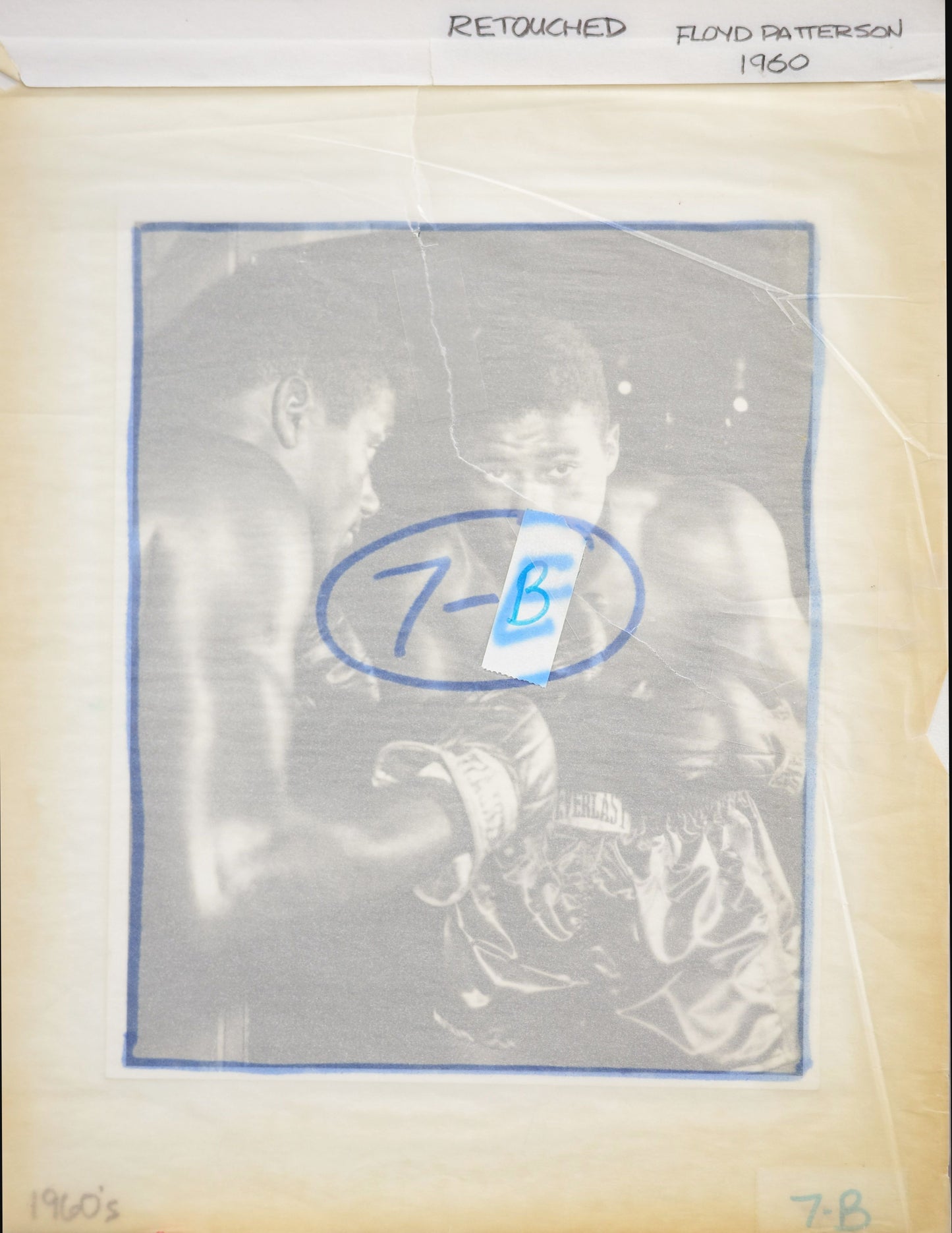 Floyd Patterson Print (1960) Boxing Sports
