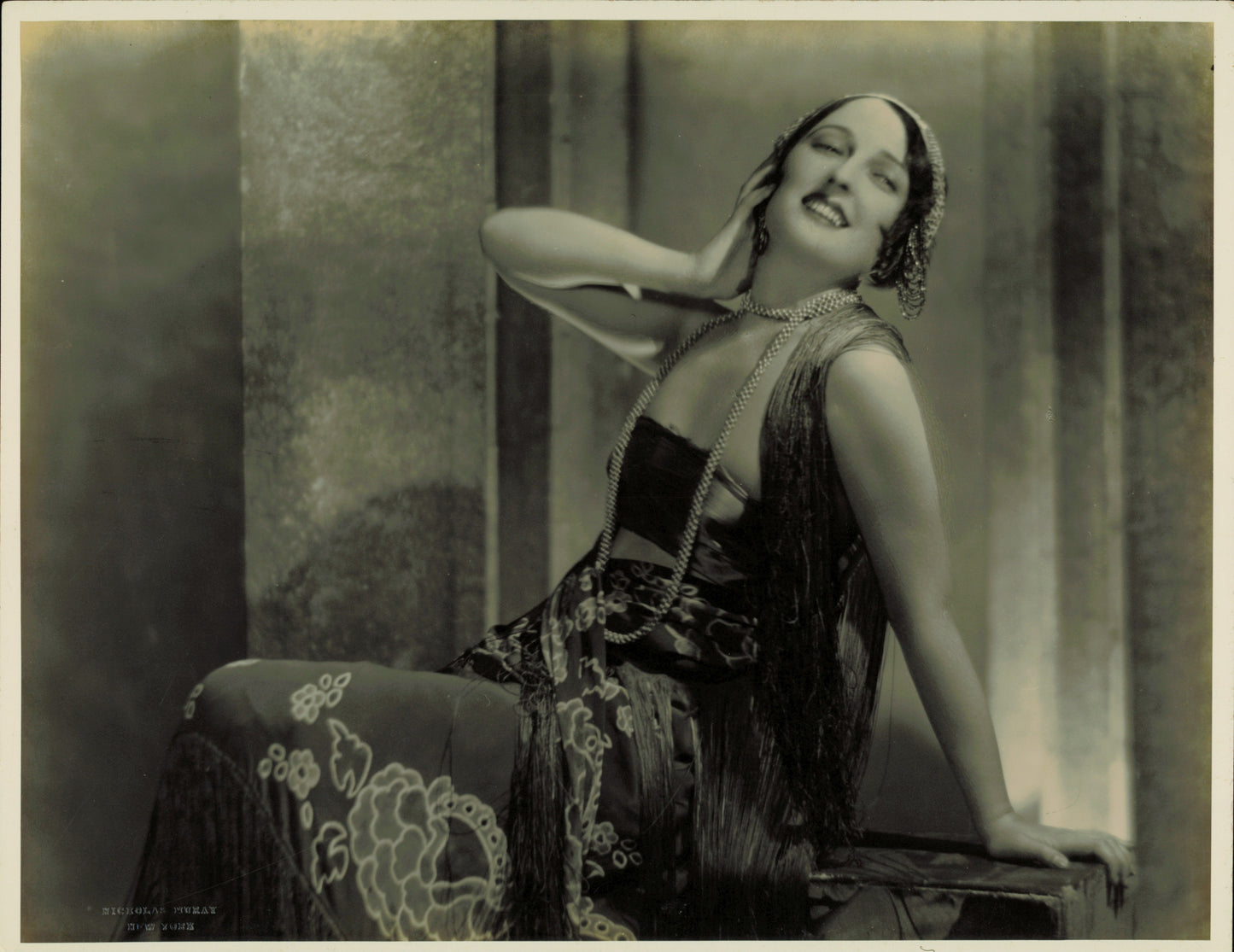 Nickolas Murray Oversized Portraits (1920s) (3 vintage prints) broadway Hollywood oversize Oversized Photographer Stamped