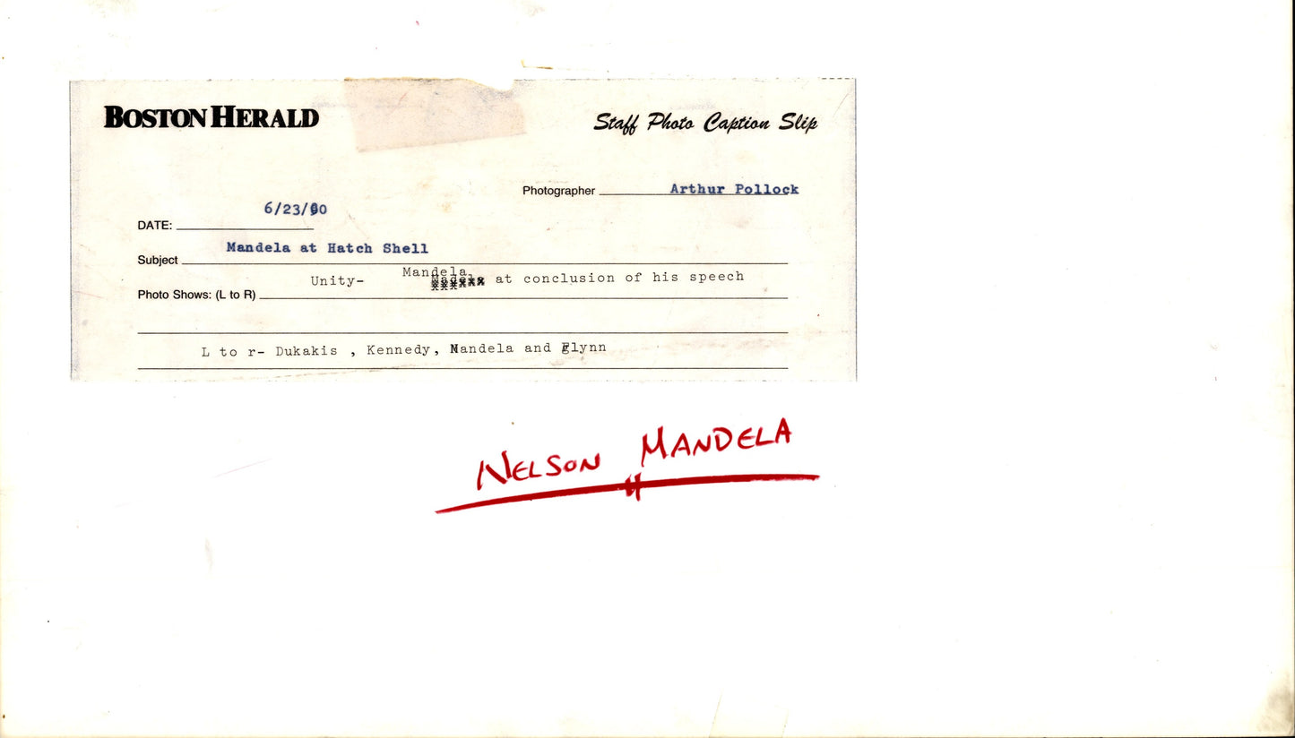 Nelson Mandella Collection (1990) (22 oversize prints)