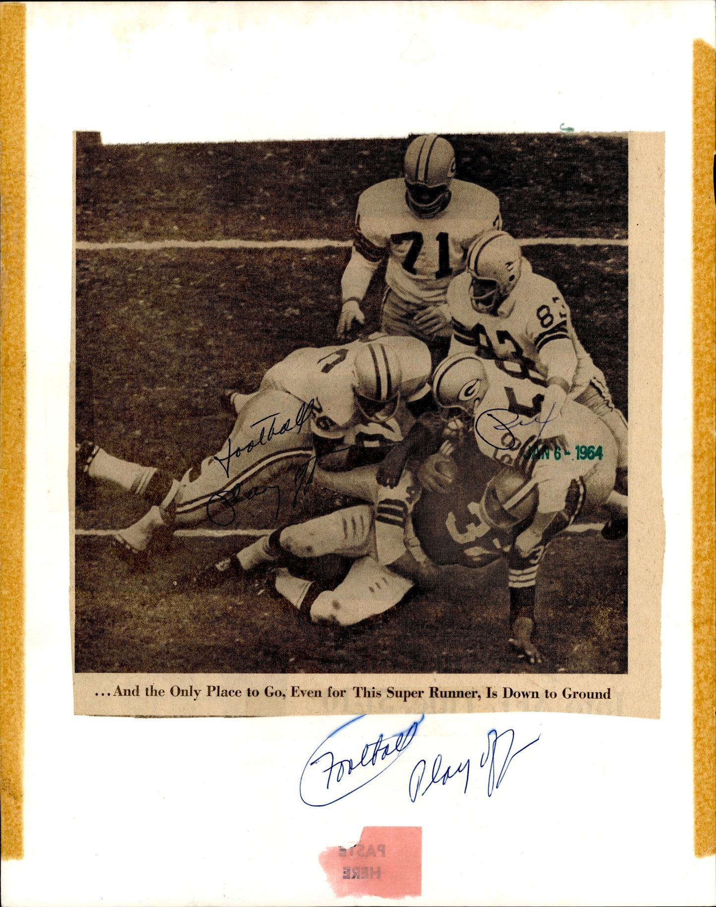 1960s/70s Football Collection (14 vintage oversize prints)