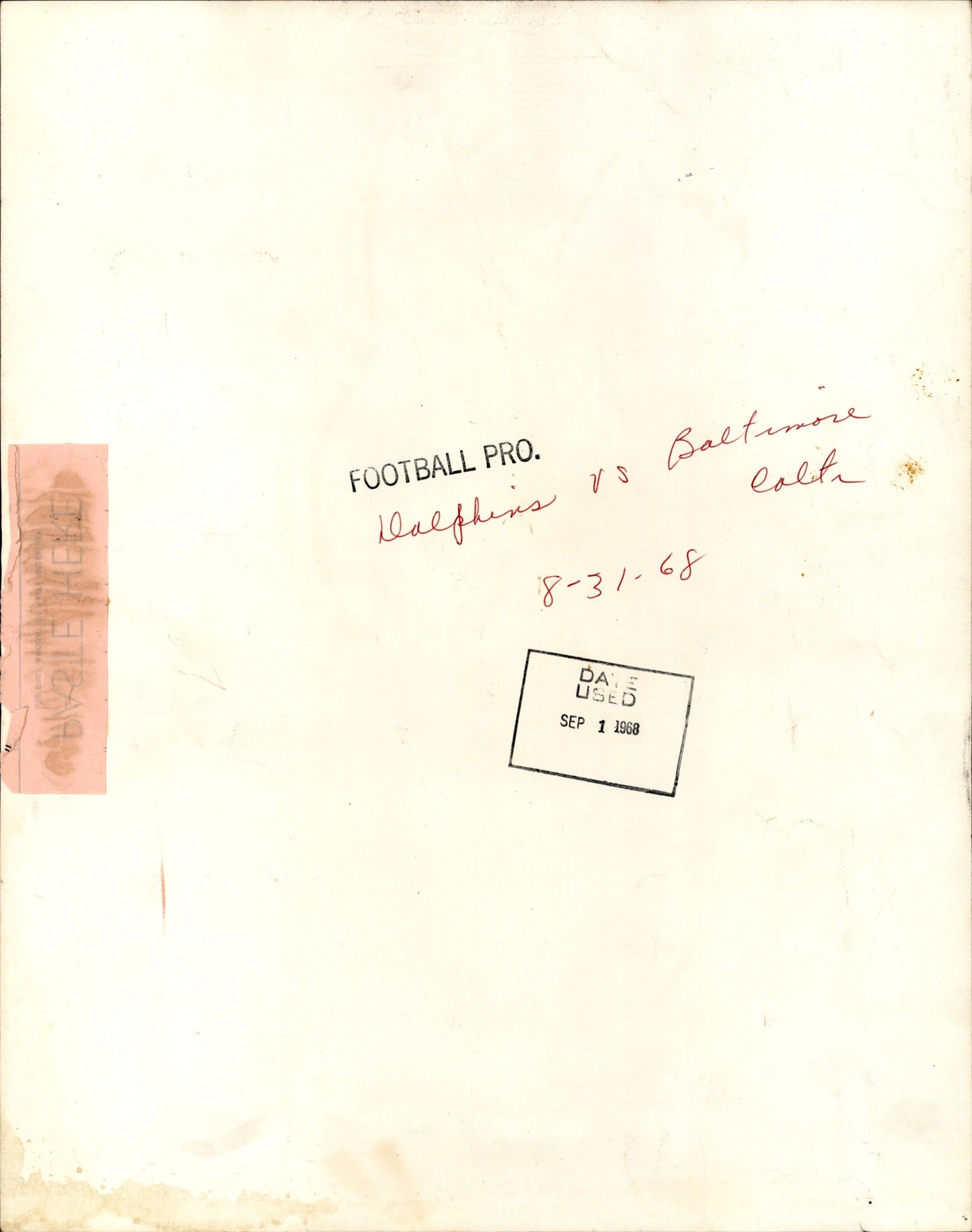 1960s/70s Football Collection (14 vintage oversize prints)