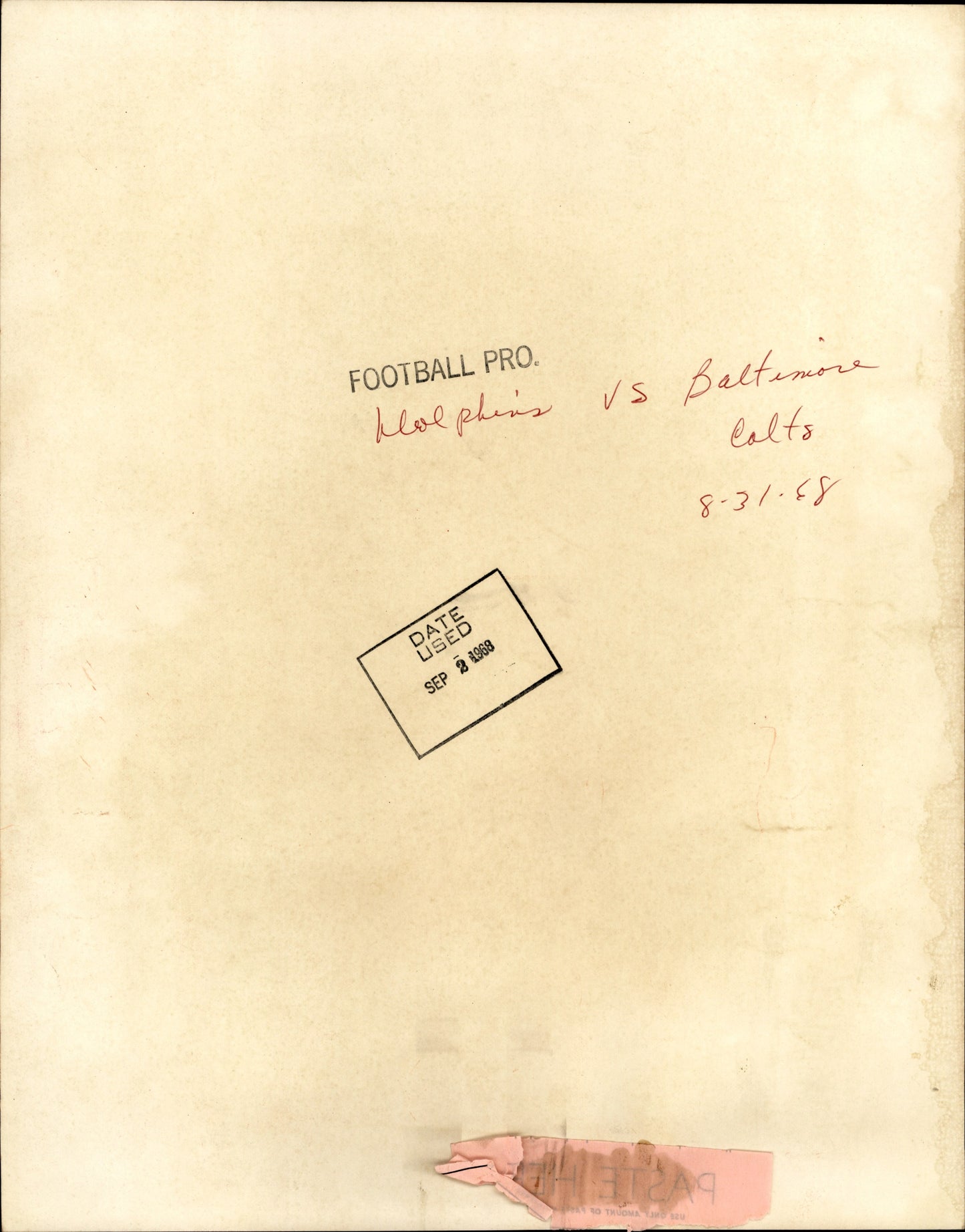 1960s/70s Football Collection (14 vintage oversize prints)