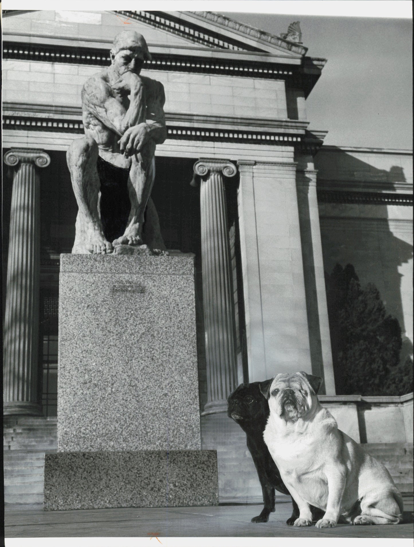 Auguste Rodin Statuary Prints (1965-1970) (4 oversize prints)
