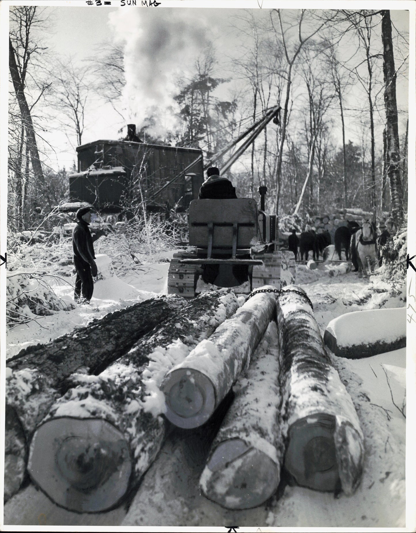 Lumberjack Collection (1941) (4 oversize prints)