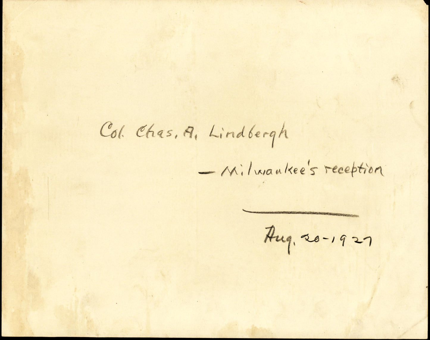 Charles Lindbergh Collection (22 vintage oversize prints)