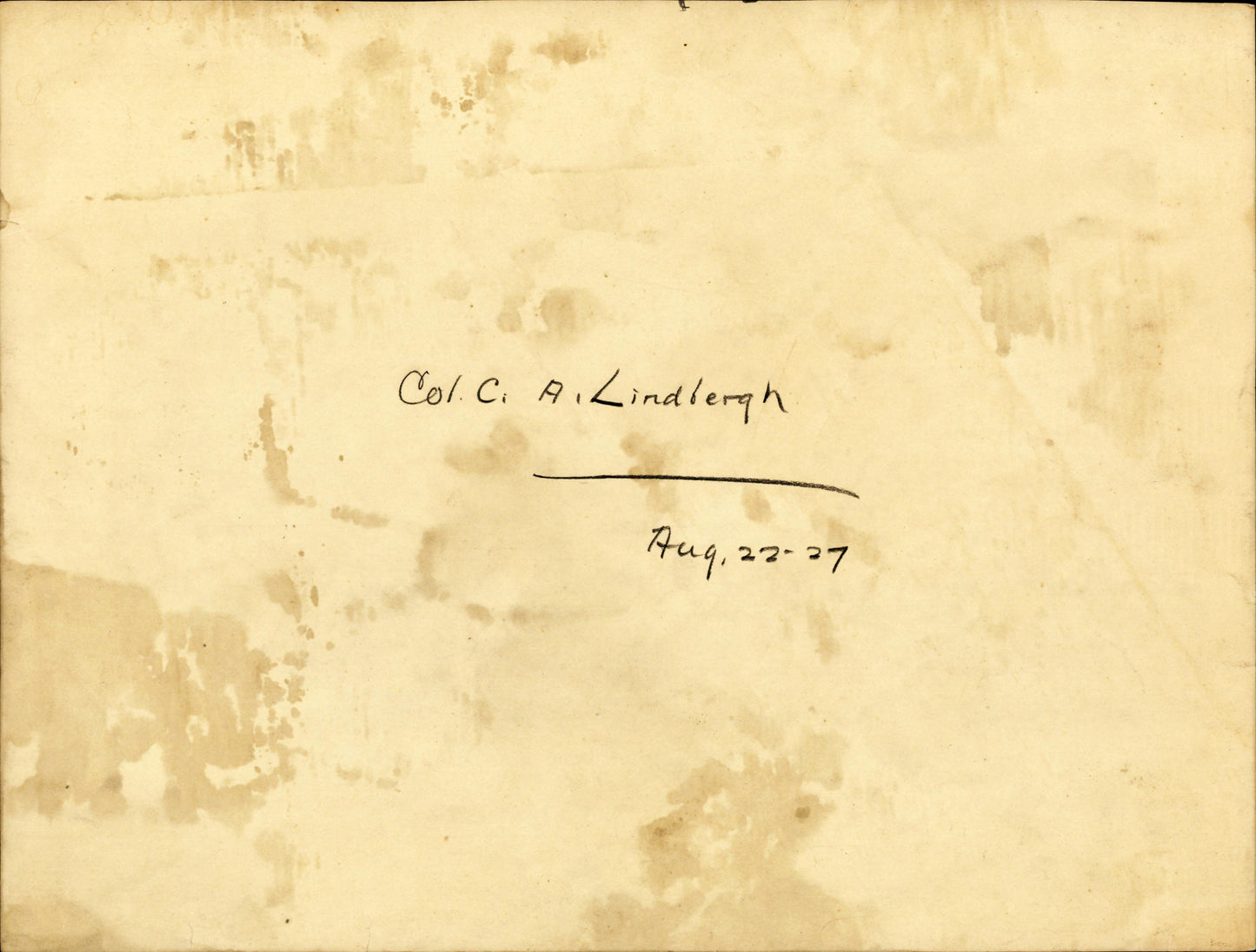 Charles Lindbergh Collection (22 vintage oversize prints)