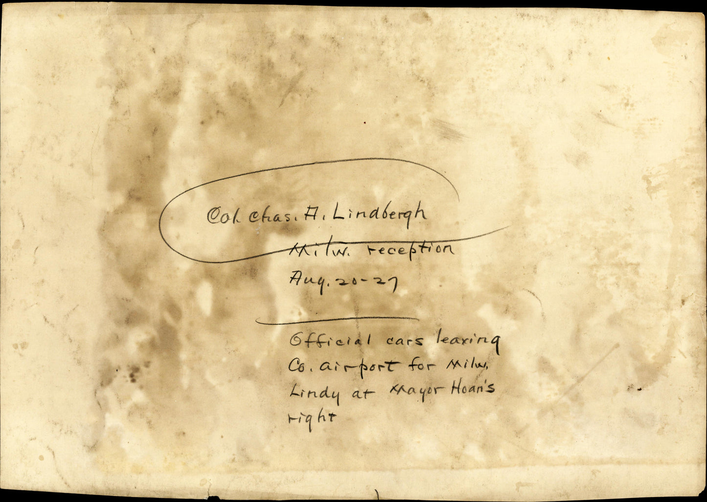 Charles Lindbergh Collection (22 vintage oversize prints)