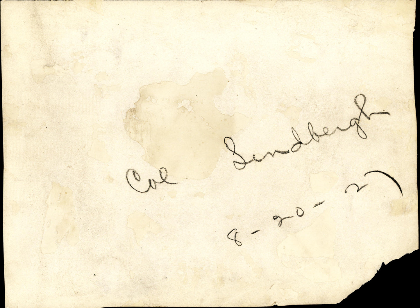 Charles Lindbergh Collection (22 vintage oversize prints)