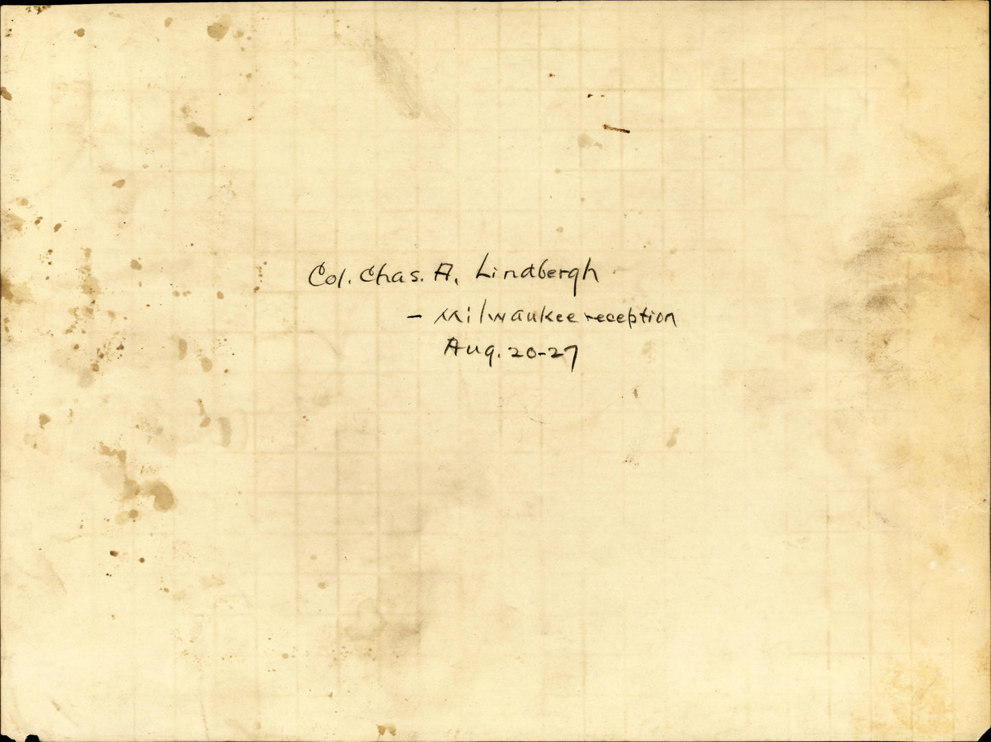 Charles Lindbergh Collection (22 vintage oversize prints)