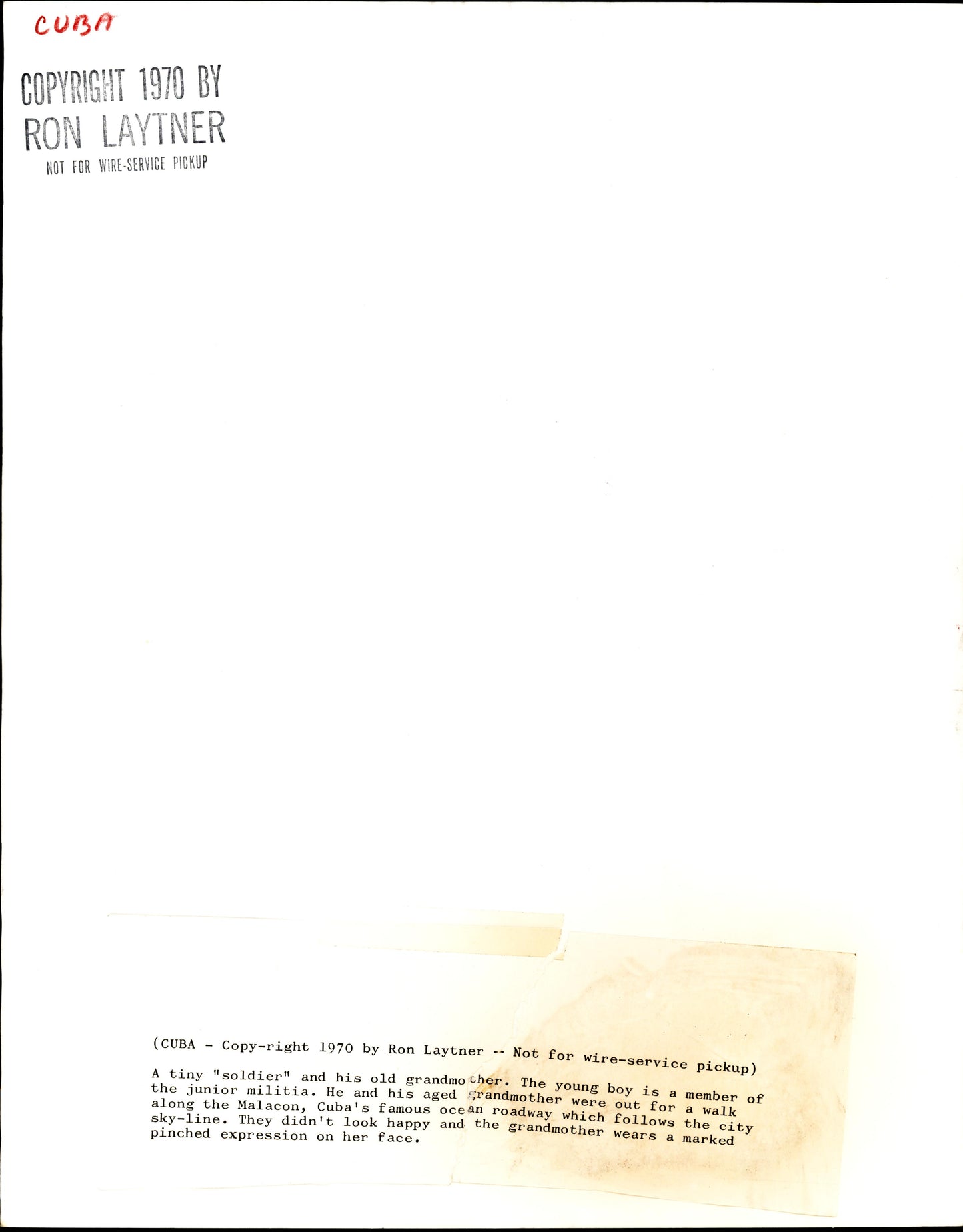 Cuban Daily Life Collection | Ron Laytner (1970) (29 vintage oversize prints)