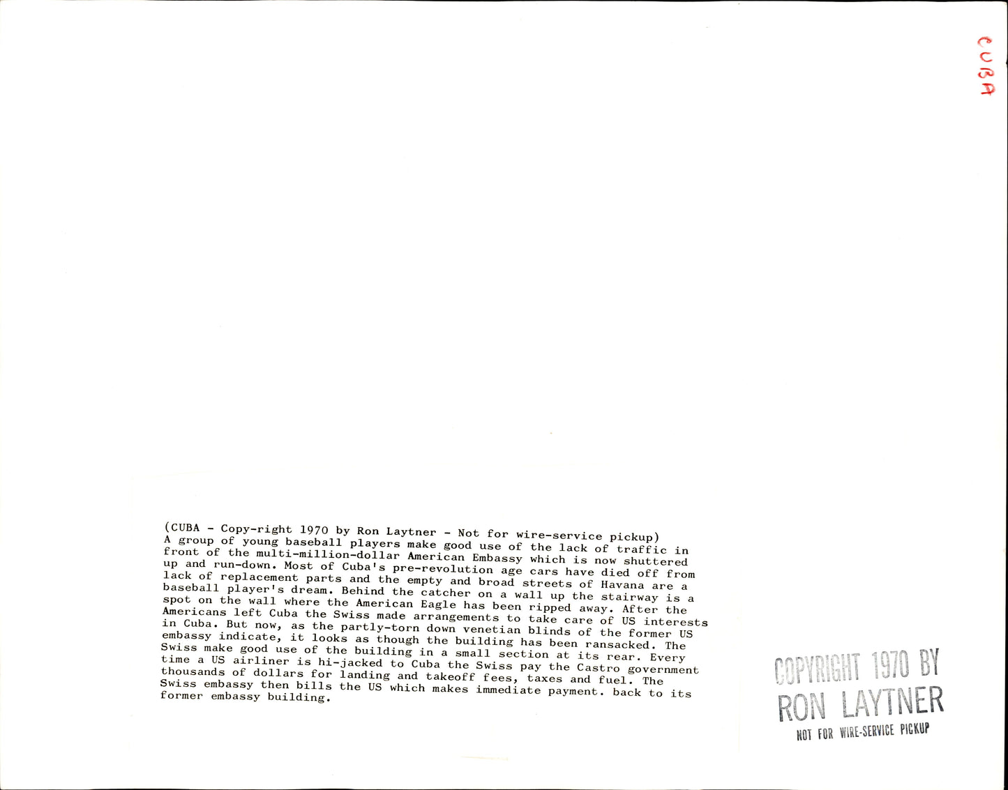 Cuban Daily Life Collection | Ron Laytner (1970) (29 vintage oversize prints)
