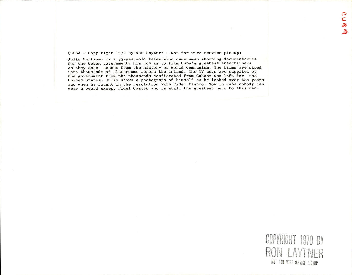 Cuban Daily Life Collection | Ron Laytner (1970) (29 vintage oversize prints)