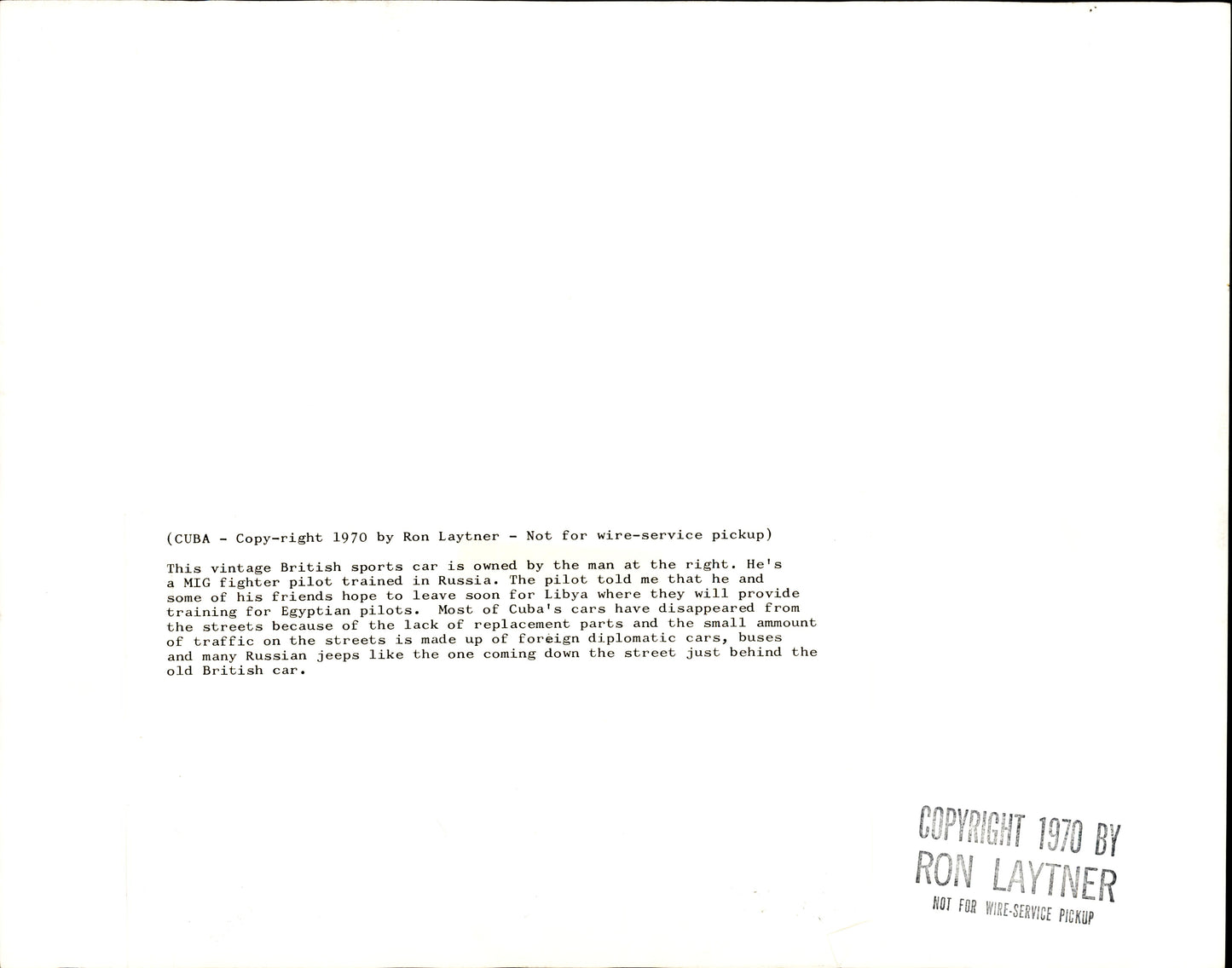 Cuban Daily Life Collection | Ron Laytner (1970) (29 vintage oversize prints)