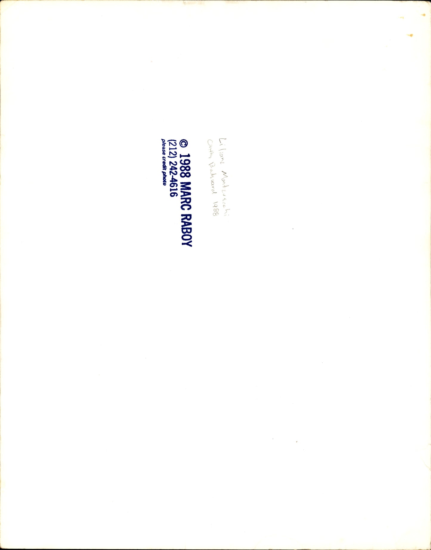 Liliane Montevecchi | Marc Raboy (oversize)