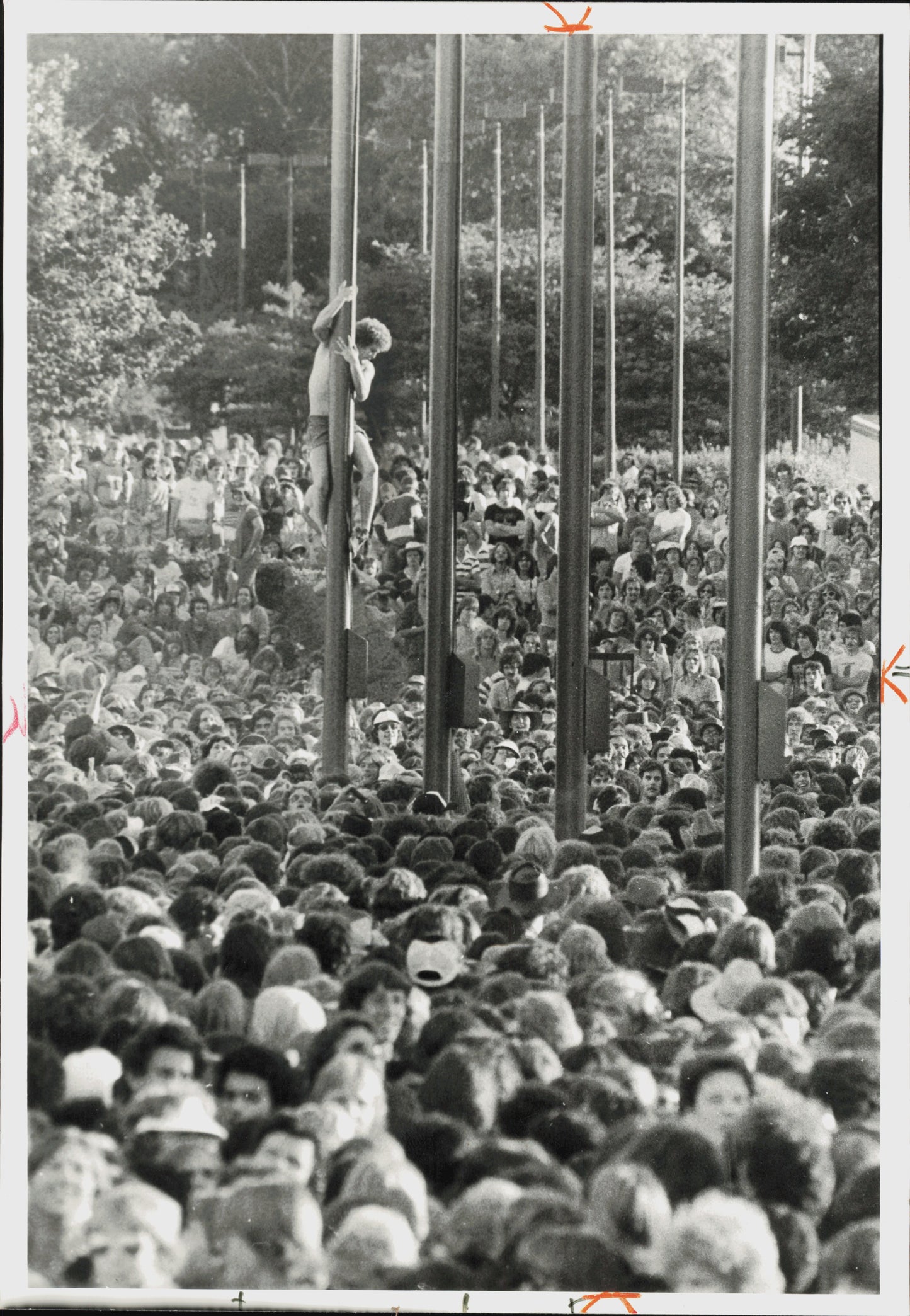 Rolling Stones Crowd | James Klepitsch (1978) oversize