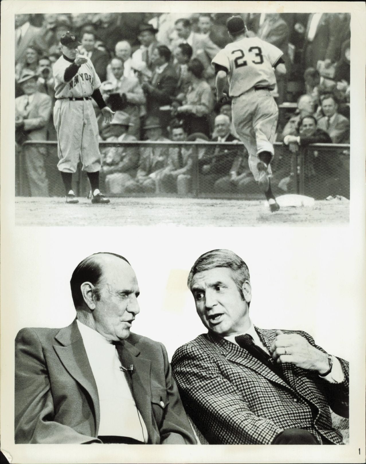 "Shot Heard Round the World" Bobby Thomson Home Run Collection (AUTOGRAPH) (12 images) Baseball Bobby Thomson Brooklyn Dodgers Home Run New York Giants Polo Grounds Sports