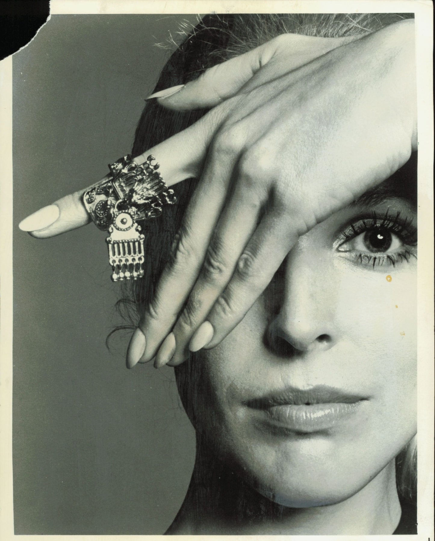Jewelry Fashion Photos (1959-1992) (8 Vintage Prints) Fashion Jewelry Model