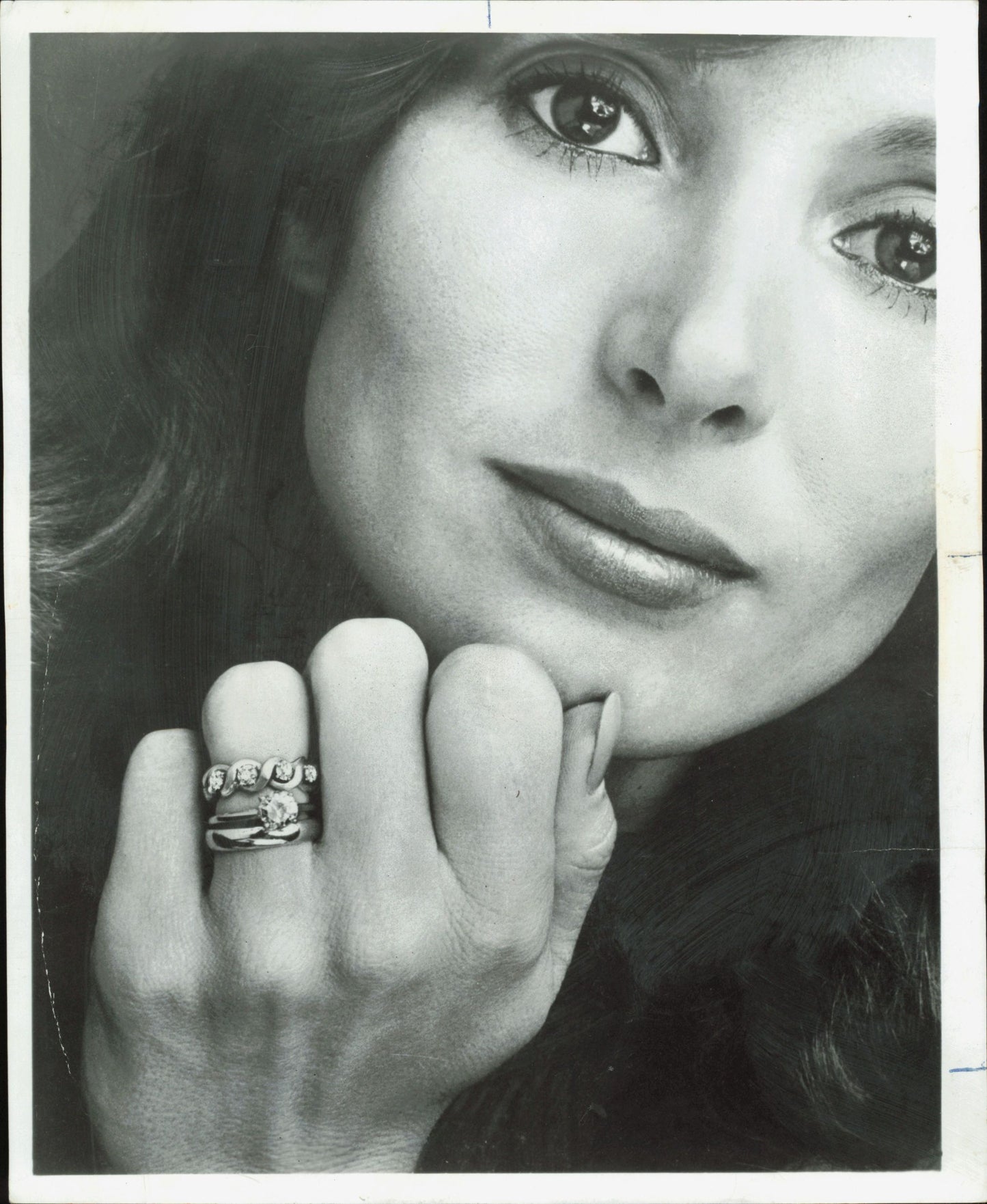Jewelry Fashion Photos (1959-1992) (8 Vintage Prints) Fashion Jewelry Model