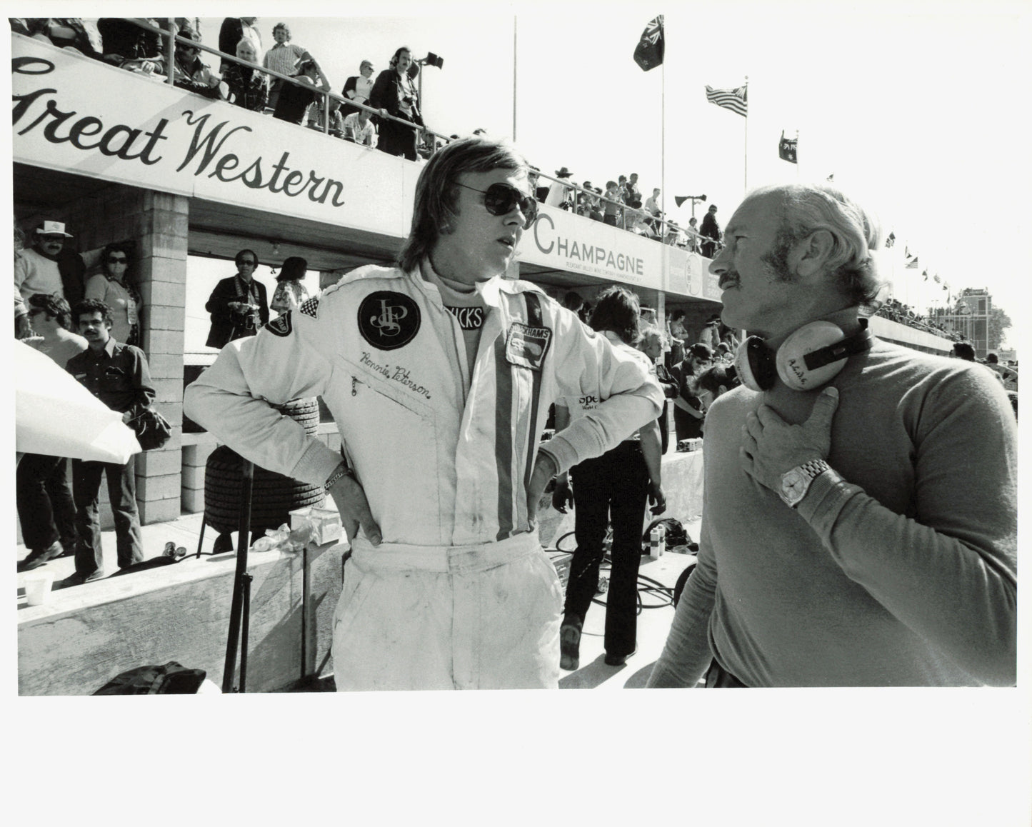 F1 Racing Collection (1970's) (11 Vintage Prints) Car F1 Photographer Stamped Racing Sports