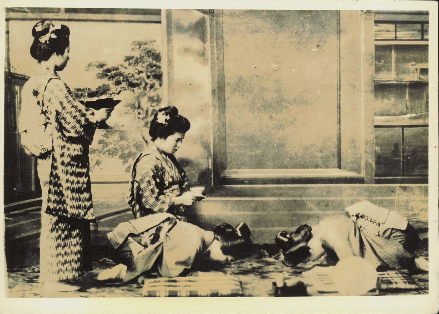 Japanese Historical Print Collection (early-mid 20th Century) (58 Vintage Prints) Buddhism Buddhist Japan Kimono Landscape