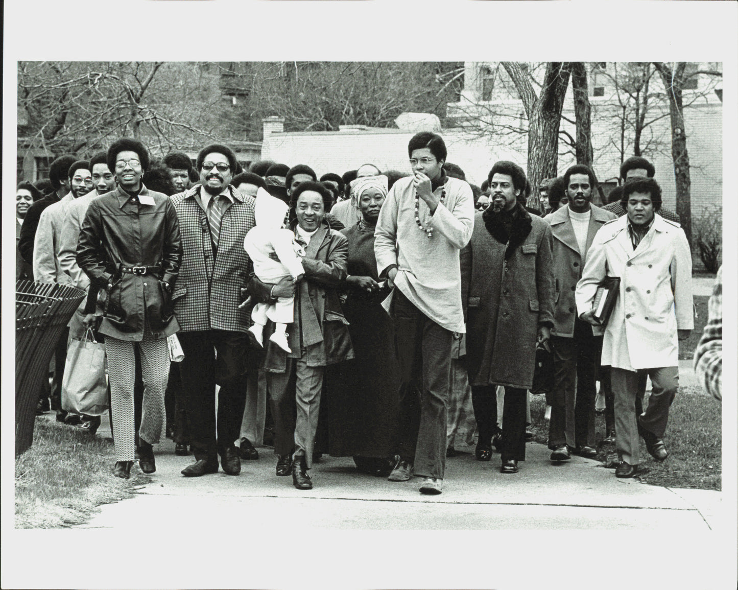 M Leon Lopez Civil Rights Imagery (1960's/70's) (2 prints) Chicago Civil Rights Photographer Stamped