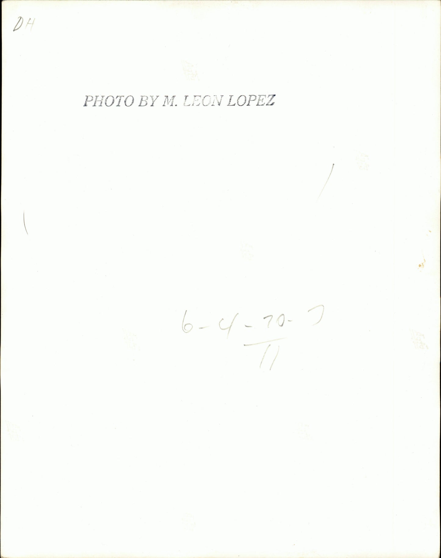 M Leon Lopez Civil Rights Imagery (1960's/70's) (2 prints) Chicago Civil Rights Photographer Stamped