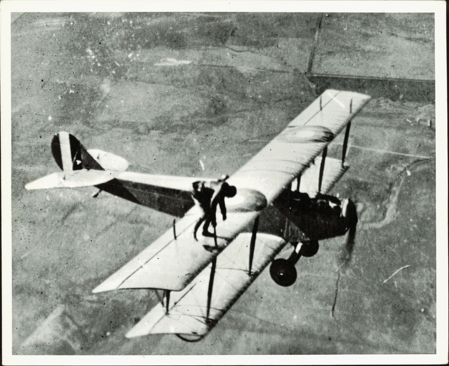 Aerial Stunts and Behind the Scenes (1919 - 1977) (8 vintage prints) Airplane Aviation crash Film Hollywood Plane stunt stunts