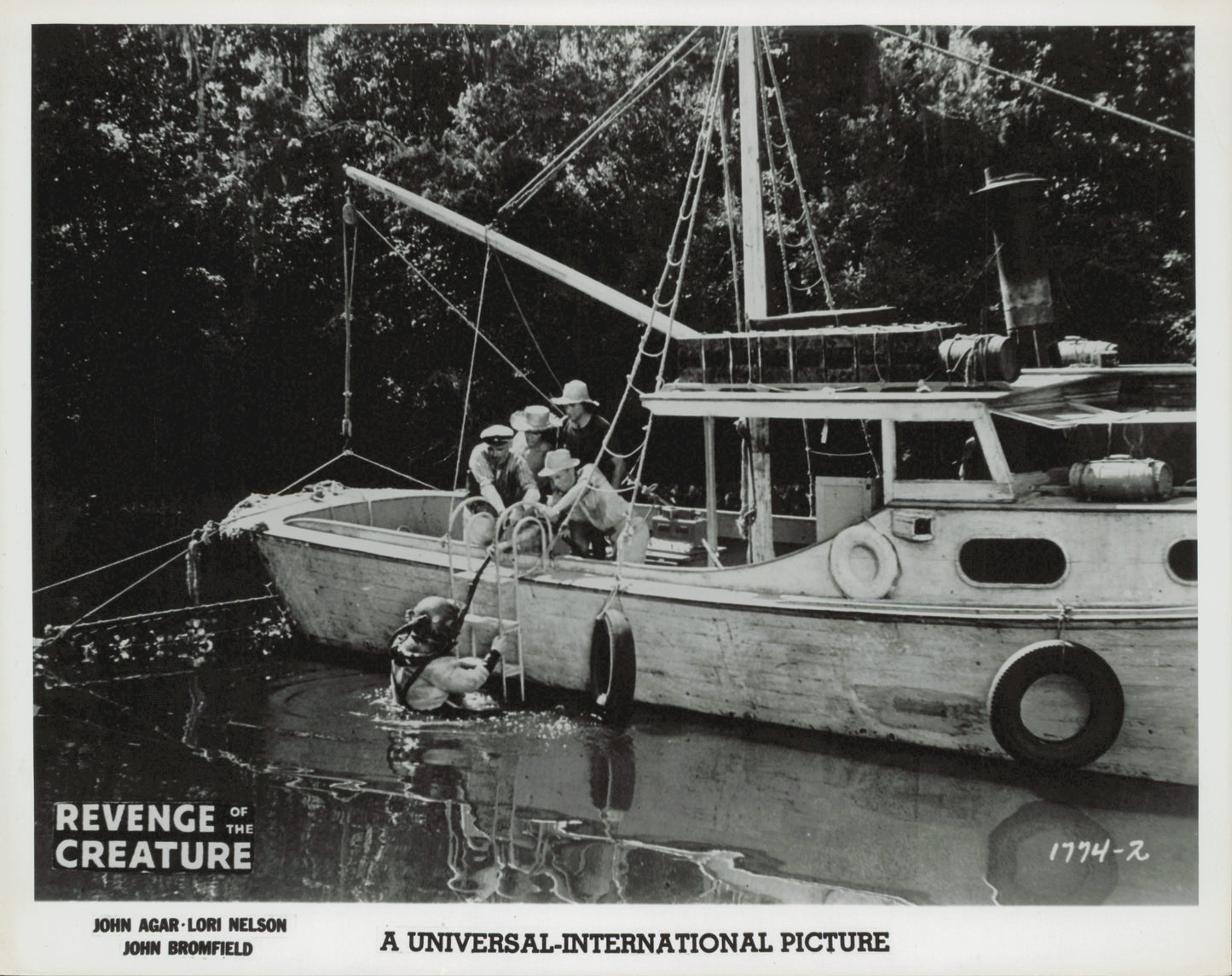 Revenge of the Creature (1955) Collection (10 vintage prints) Film Hollywood monster