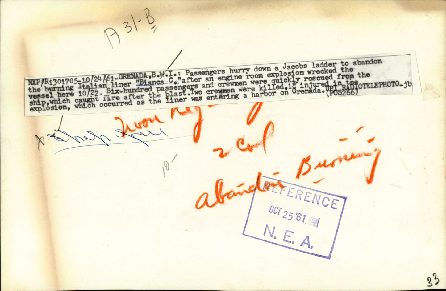 Naval Accident and Disaster Collection (mid-20th century) (39 vintage prints) Accidents Navy Sailing