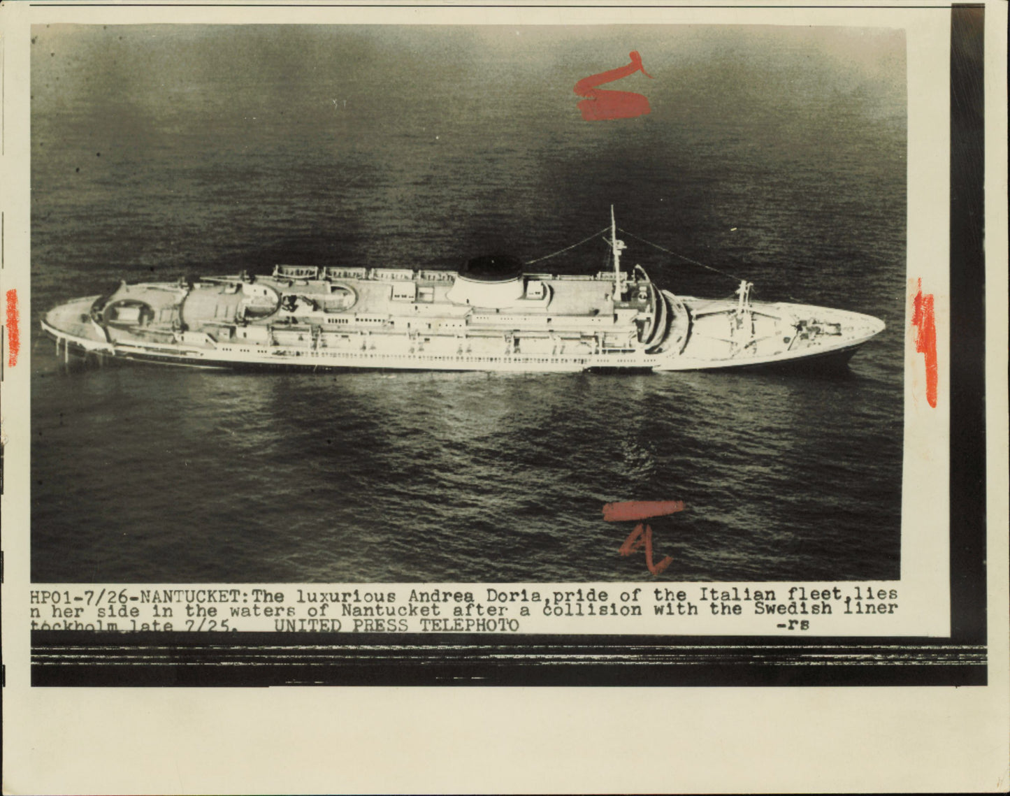 Naval Accident and Disaster Collection (mid-20th century) (39 vintage prints) Accidents Navy Sailing