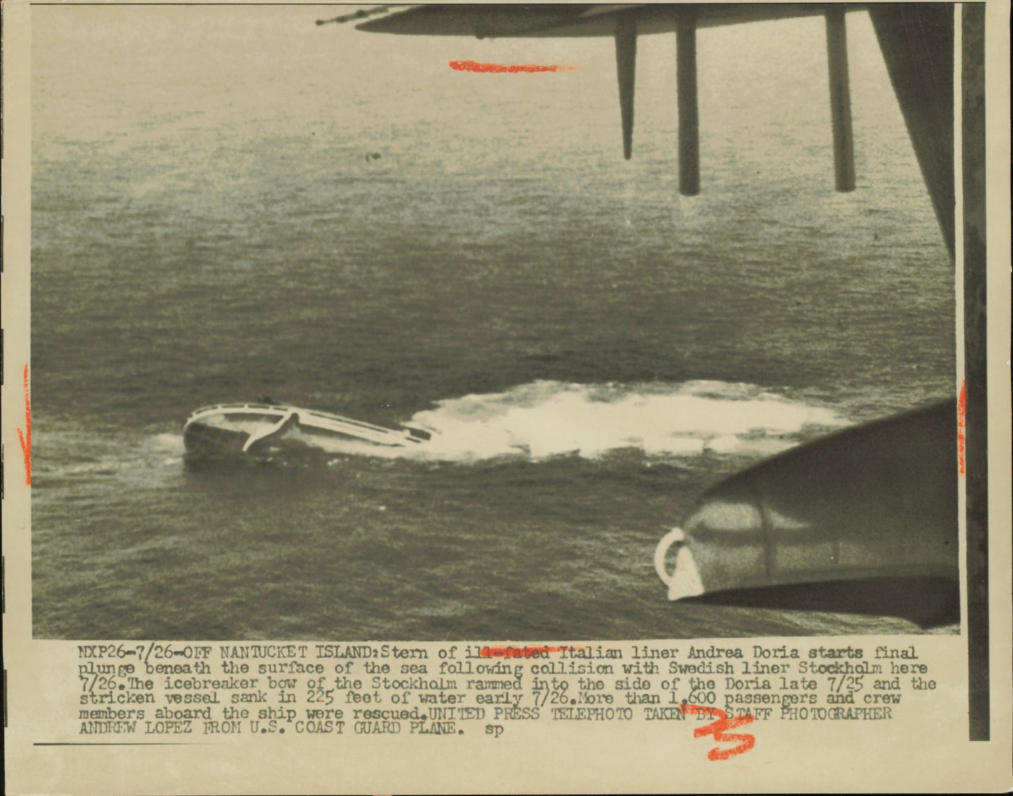 Naval Accident and Disaster Collection (mid-20th century) (39 vintage prints) Accidents Navy Sailing