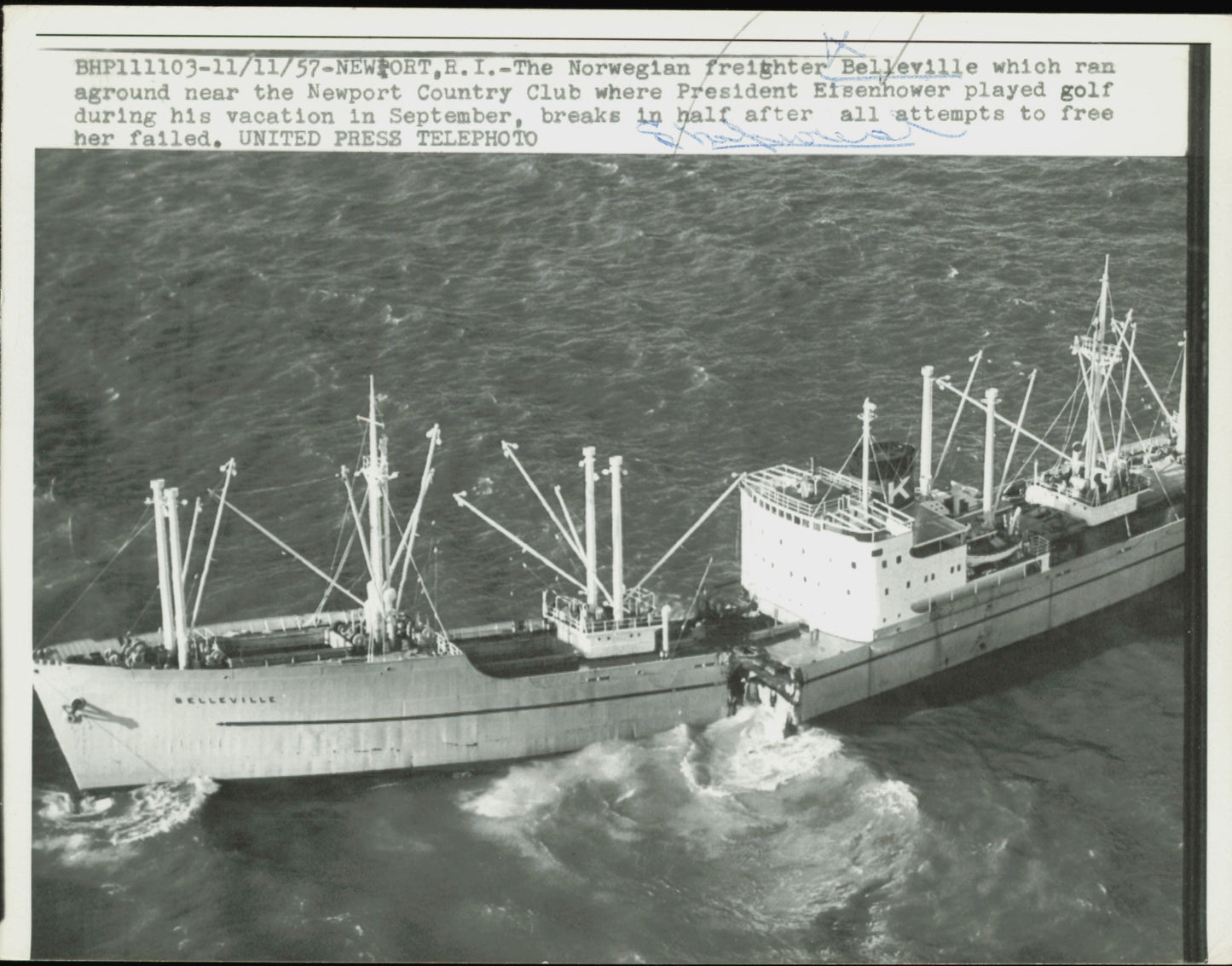 Naval Accident and Disaster Collection (mid-20th century) (39 vintage prints) Accidents Navy Sailing