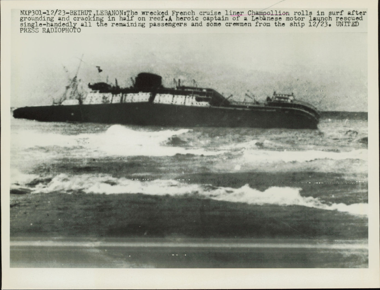Naval Accident and Disaster Collection (mid-20th century) (39 vintage prints) Accidents Navy Sailing