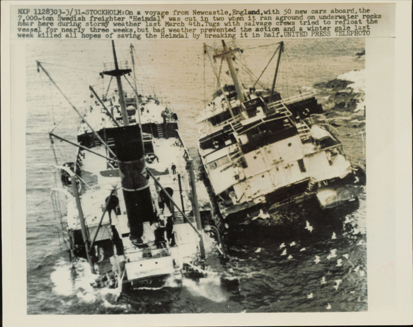 Naval Accident and Disaster Collection (mid-20th century) (39 vintage prints) Accidents Navy Sailing
