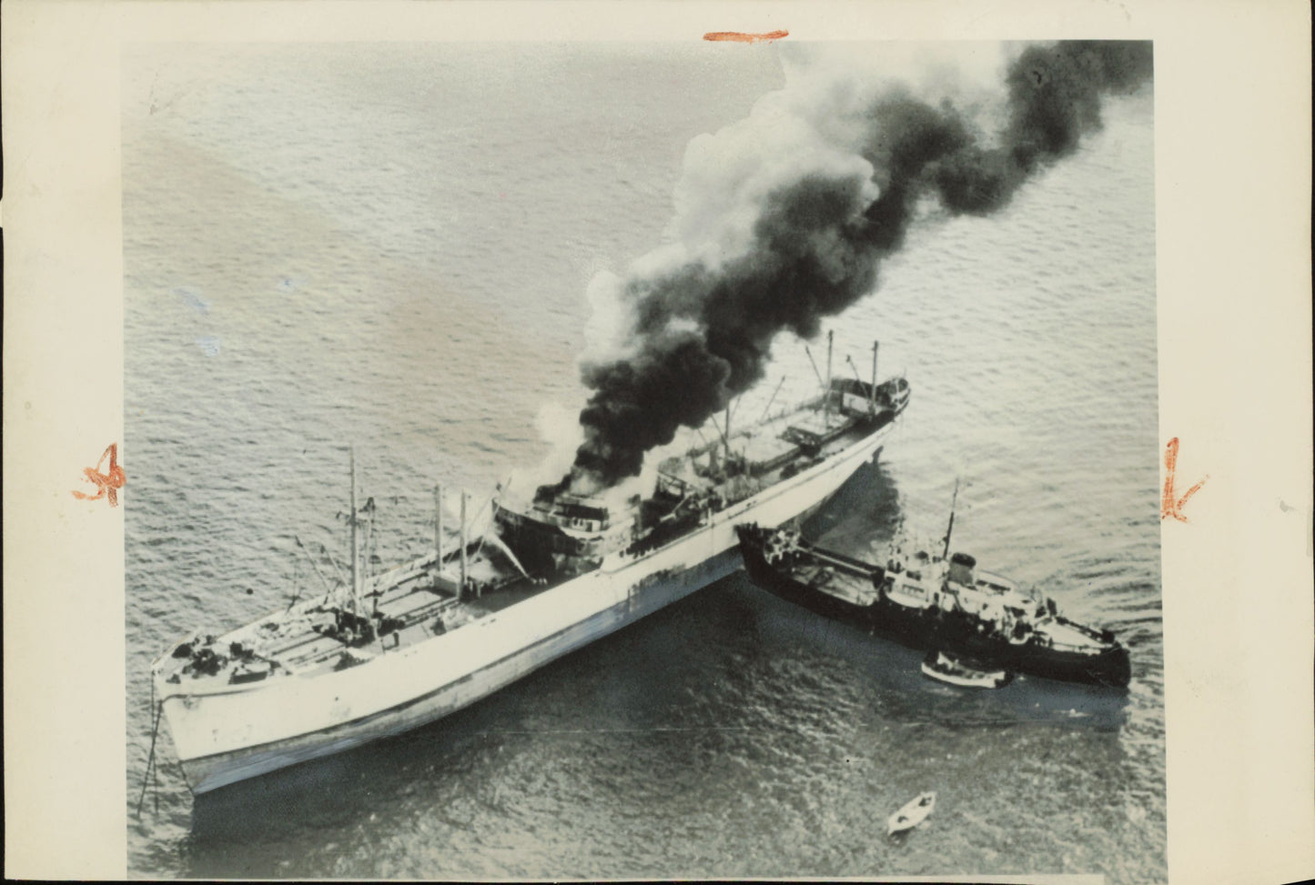 Naval Accident and Disaster Collection (mid-20th century) (39 vintage prints) Accidents Navy Sailing