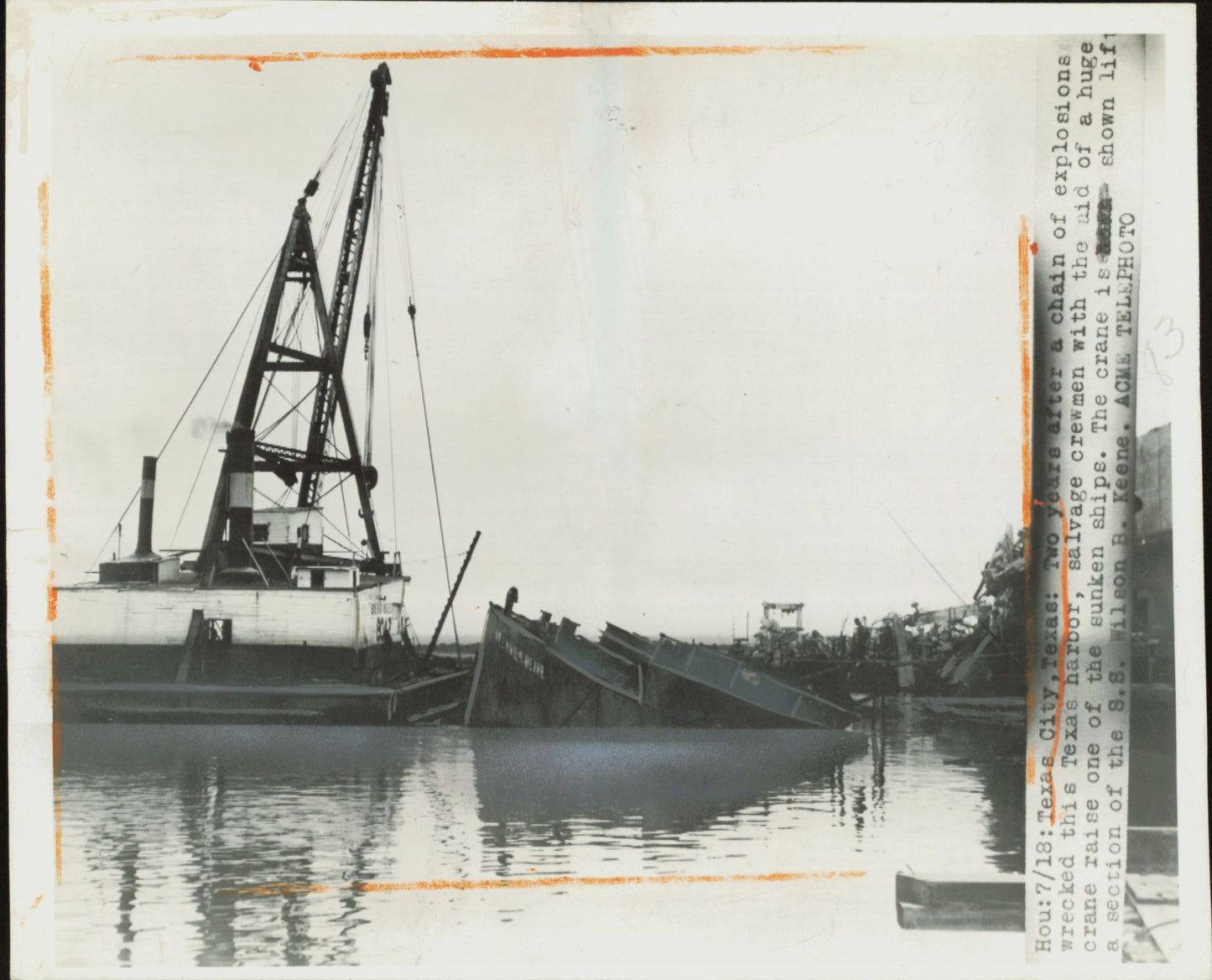 Naval Accident and Disaster Collection (mid-20th century) (39 vintage prints) Accidents Navy Sailing