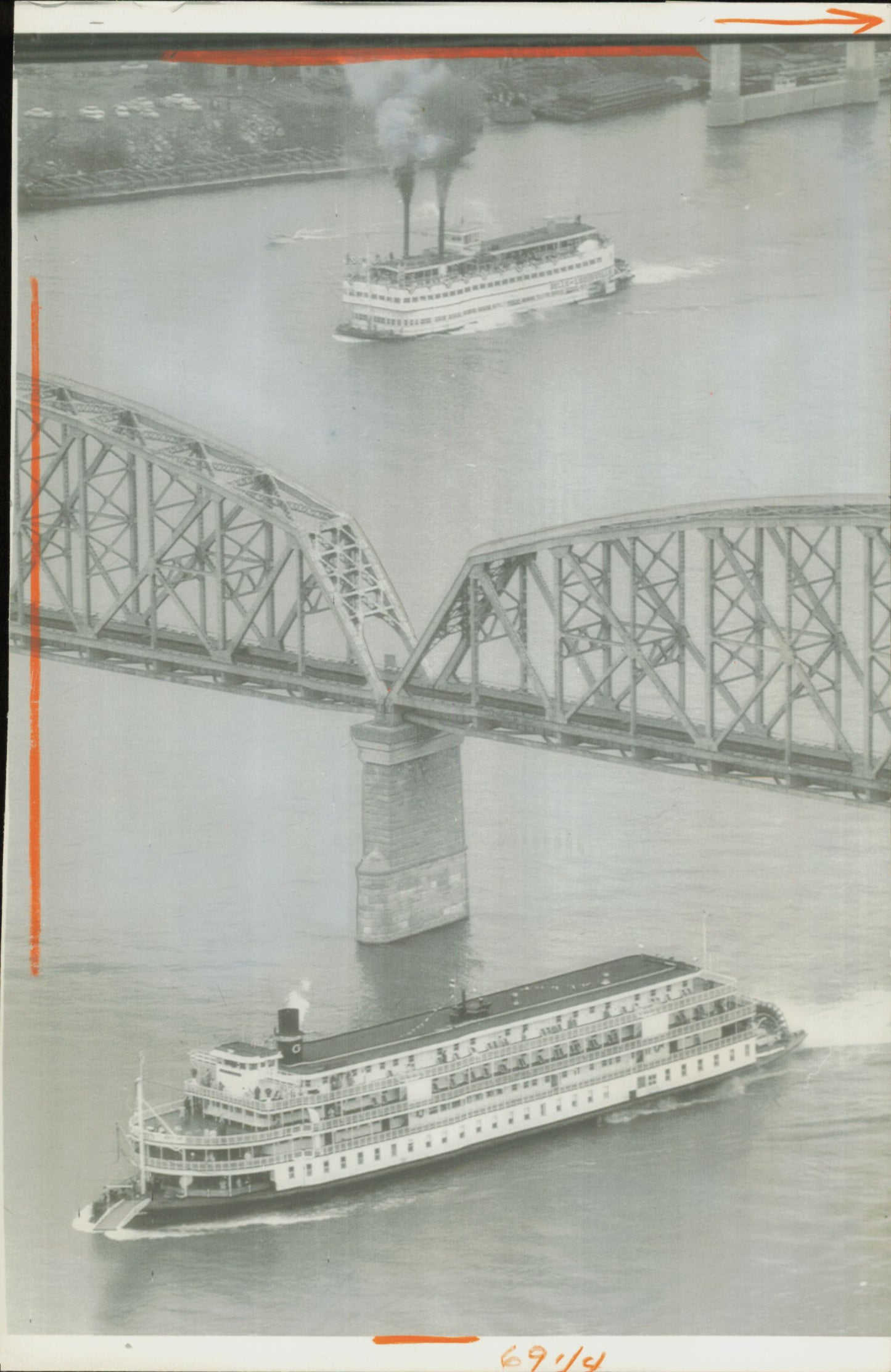 Passenger Ship Collection (mid-20th century) (9 vintage prints) Naval travel
